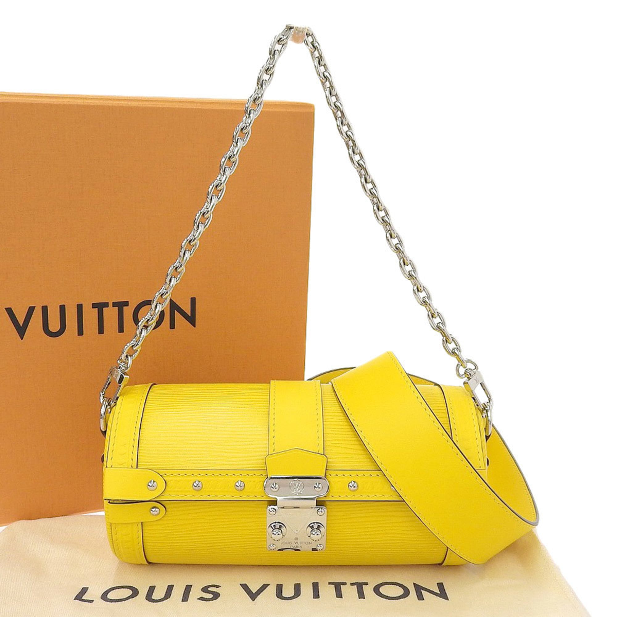 Louis Vuitton Epi Jaune Yellow Epi Leather Shoulder Bag (Pre-Owned)