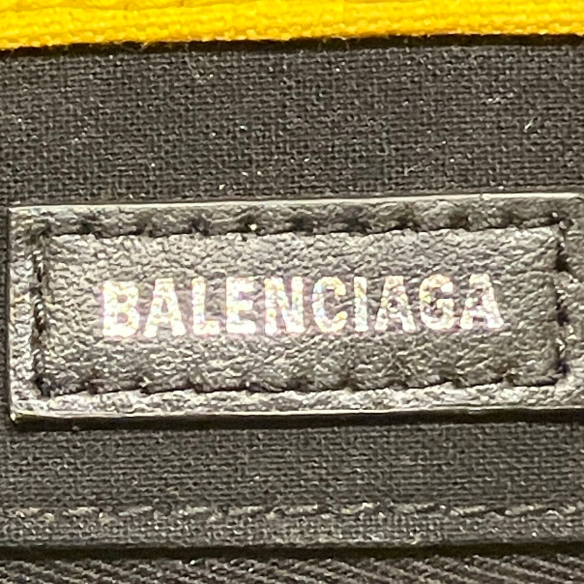 Balenciaga Yellow Canvas Tote Bag (Pre-Owned)
