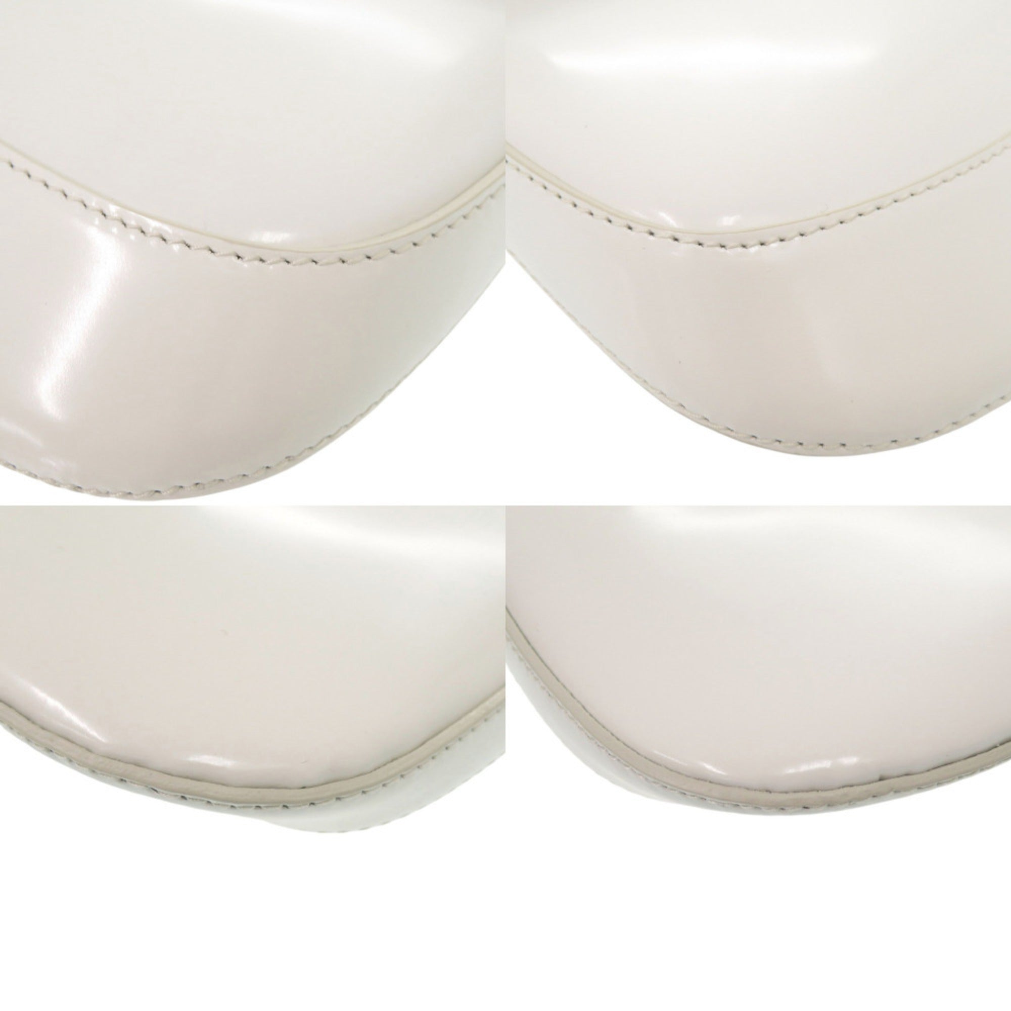 Prada White Leather Shoulder Bag (Pre-Owned)