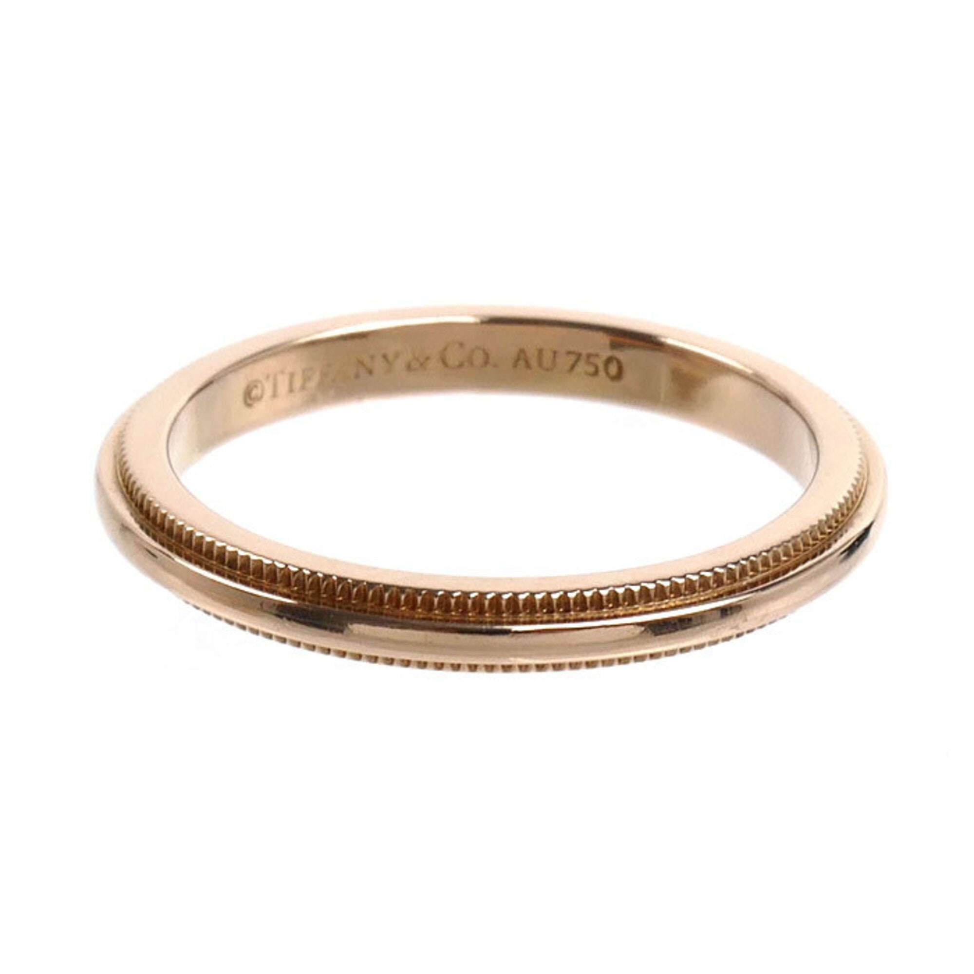 Tiffany Pink Gold (18K) Band Ring (Pre-Owned)