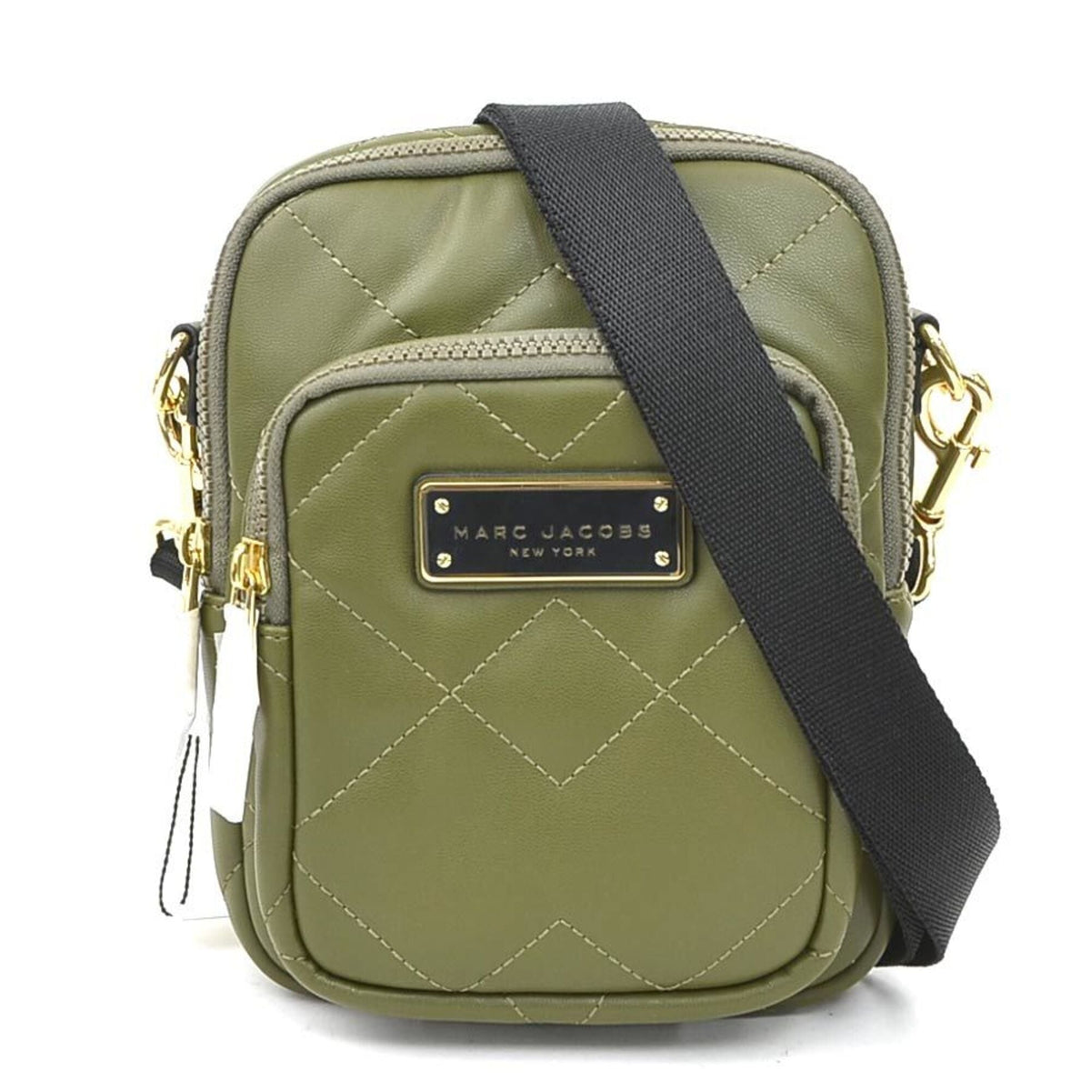 Marc Jacobs Khaki Leather Shoulder Bag (Pre-Owned)
