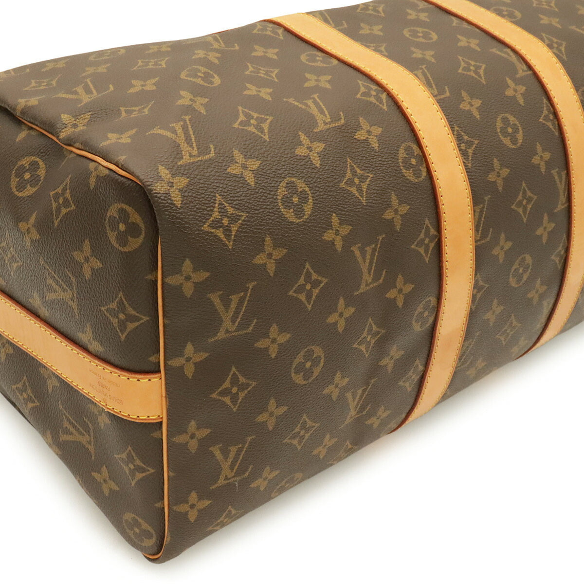 Louis Vuitton Brown Monogram Monogram Boston Bag Handbag Shoulder Bag (Pre-Owned)