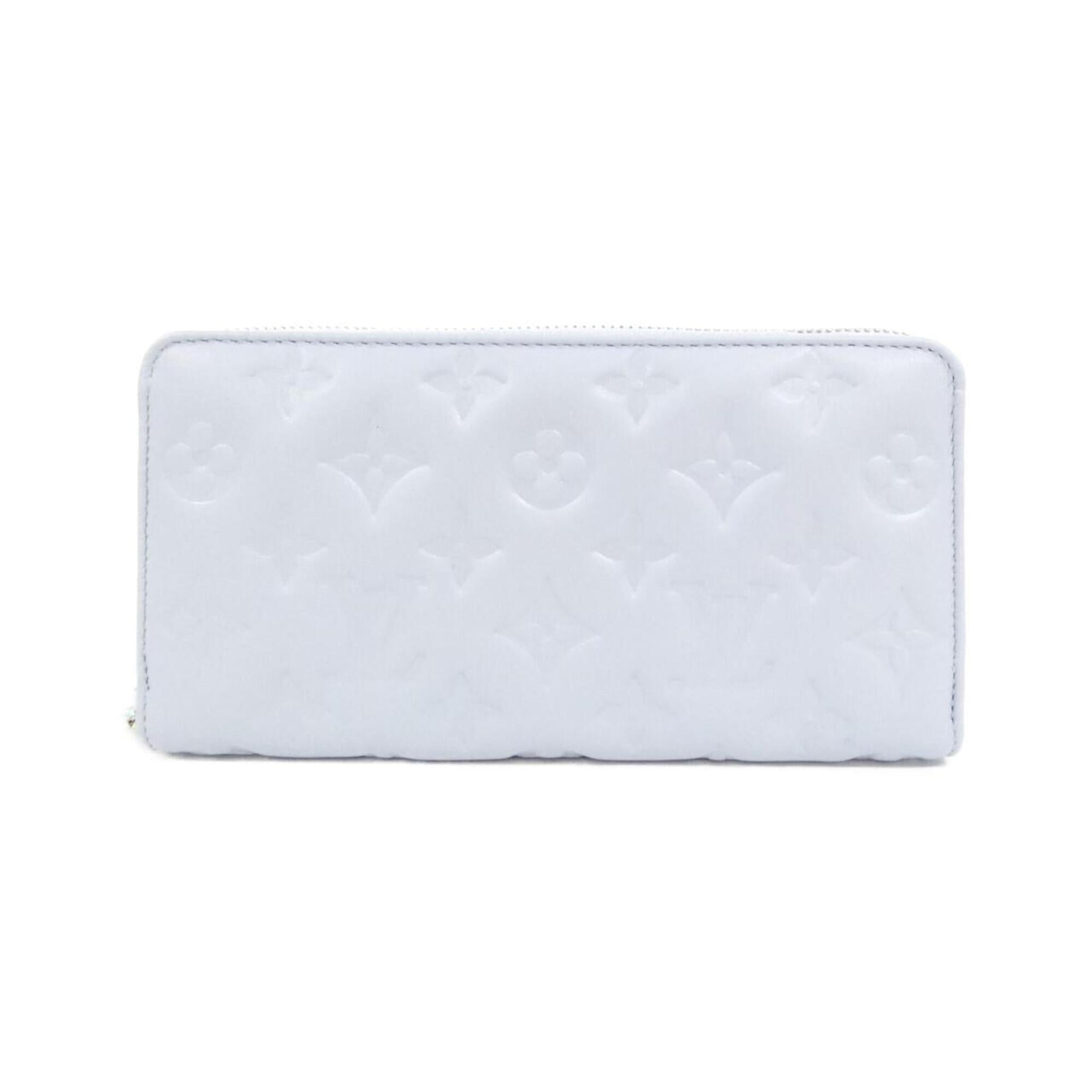 Louis Vuitton Blue Leather Long Wallet (Bi-Fold) (Pre-Owned)