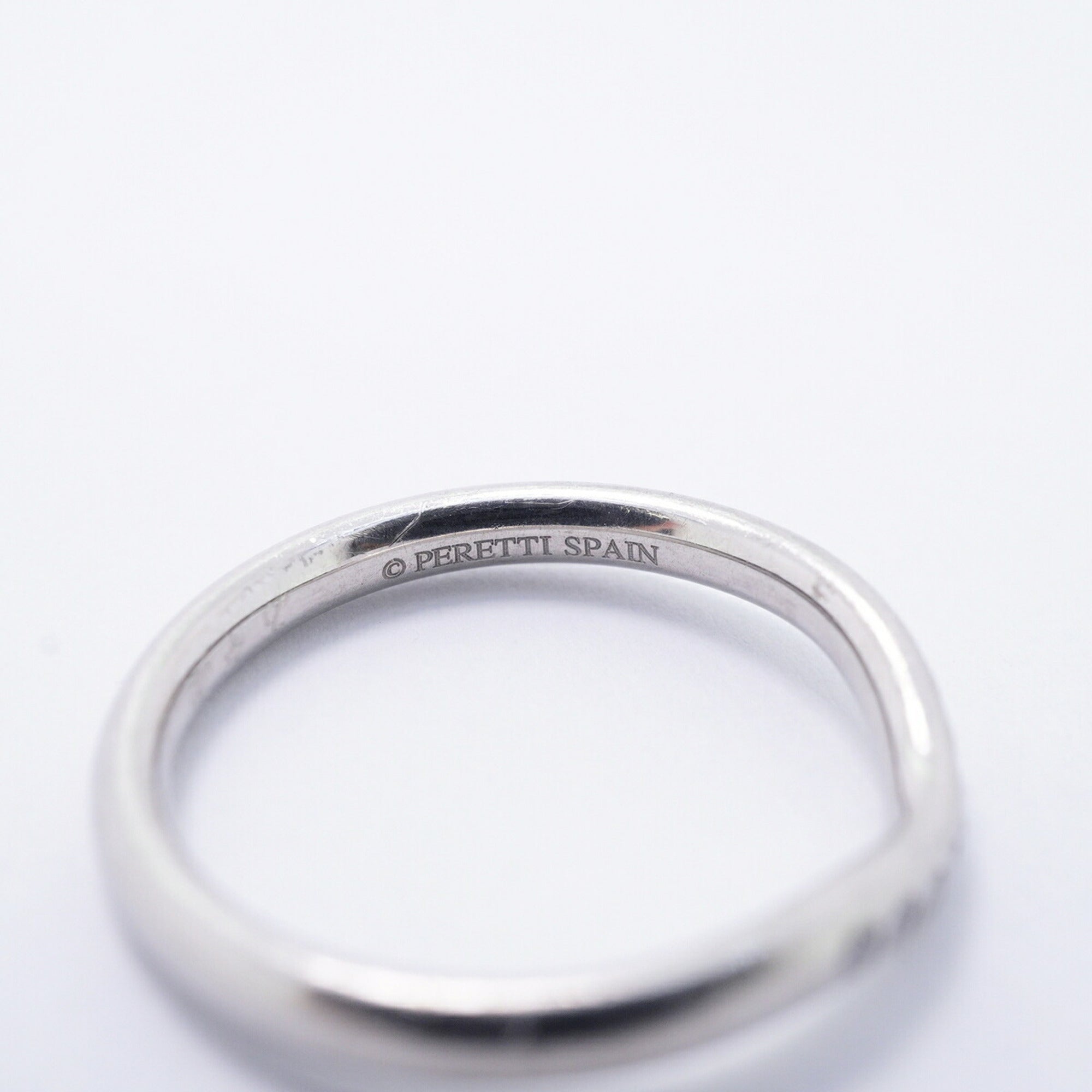 Tiffany Platinum 950 Band Ring (Pre-Owned)