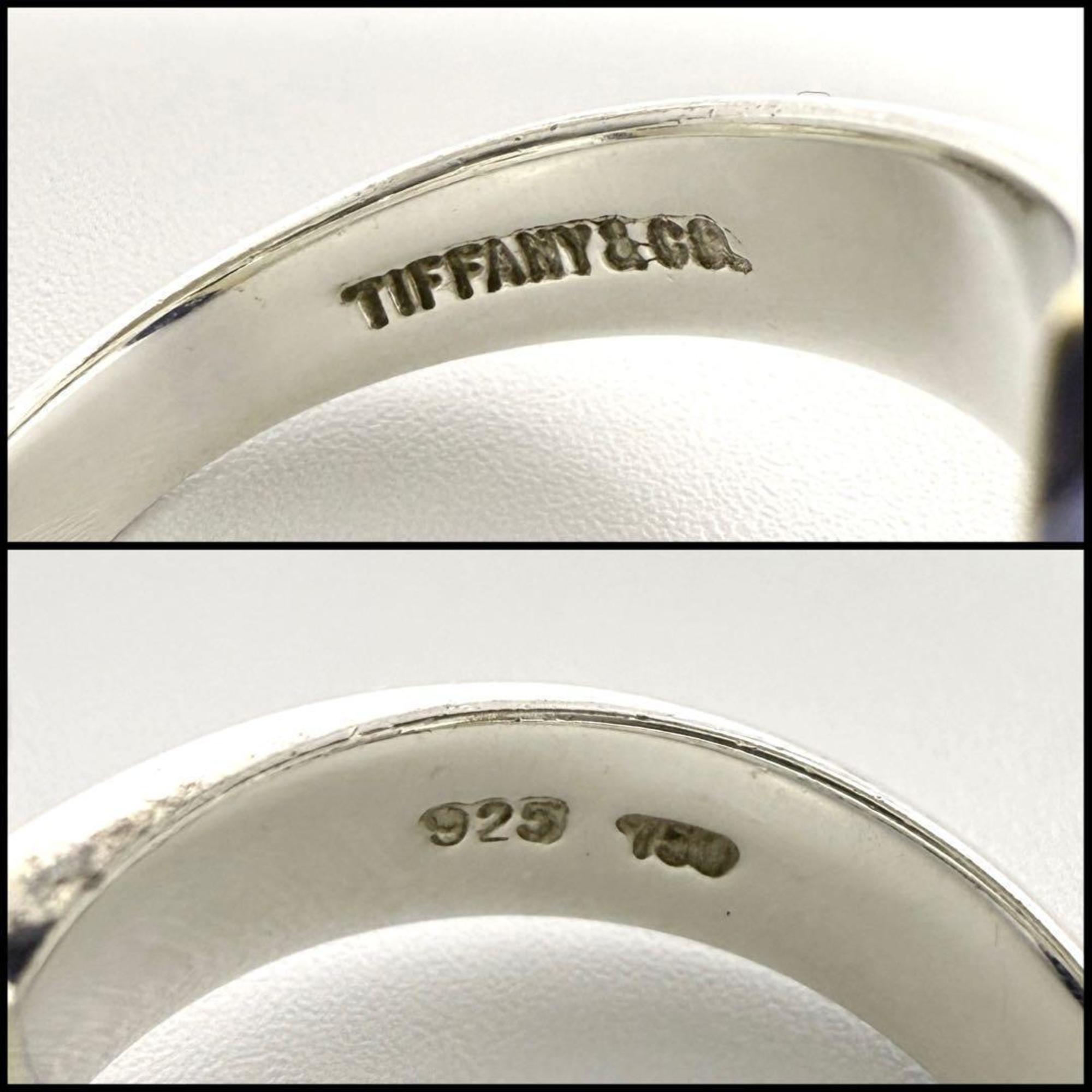 Tiffany Yellow Gold (18K) Silver 925 Band Ring (Pre-Owned)