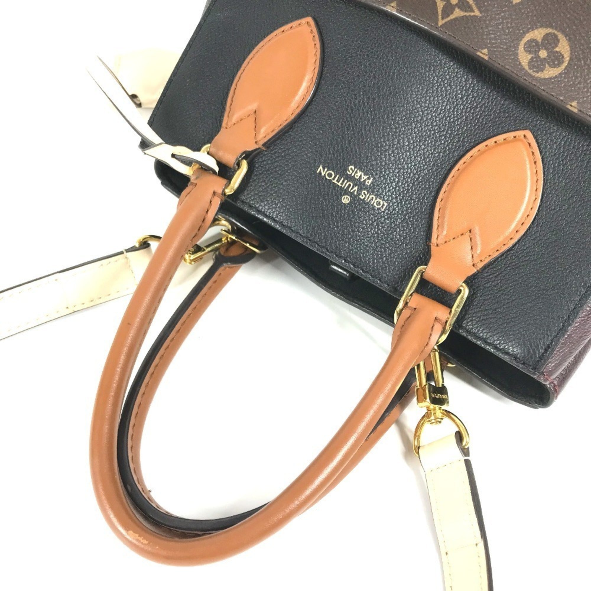 Louis Vuitton Brown Monogram Monogram Handbag Shoulder Bag (Pre-Owned)