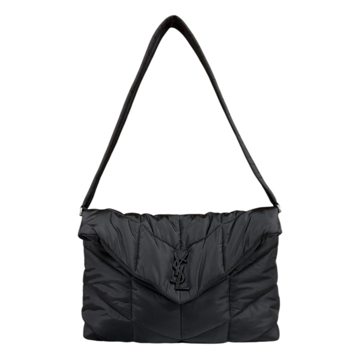 Saint Laurent Black Nylon Shoulder Bag (Pre-Owned)