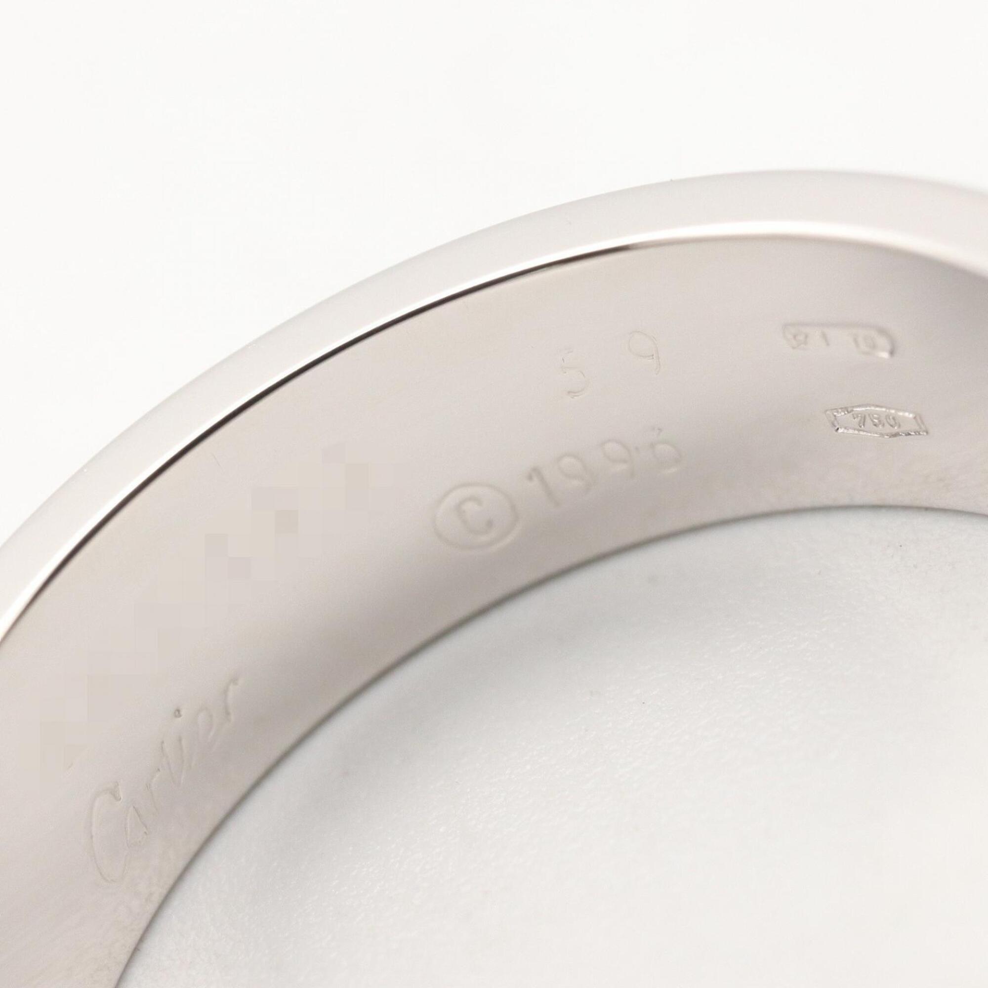 Cartier White Gold White Gold (18K) Band Ring (Pre-Owned)