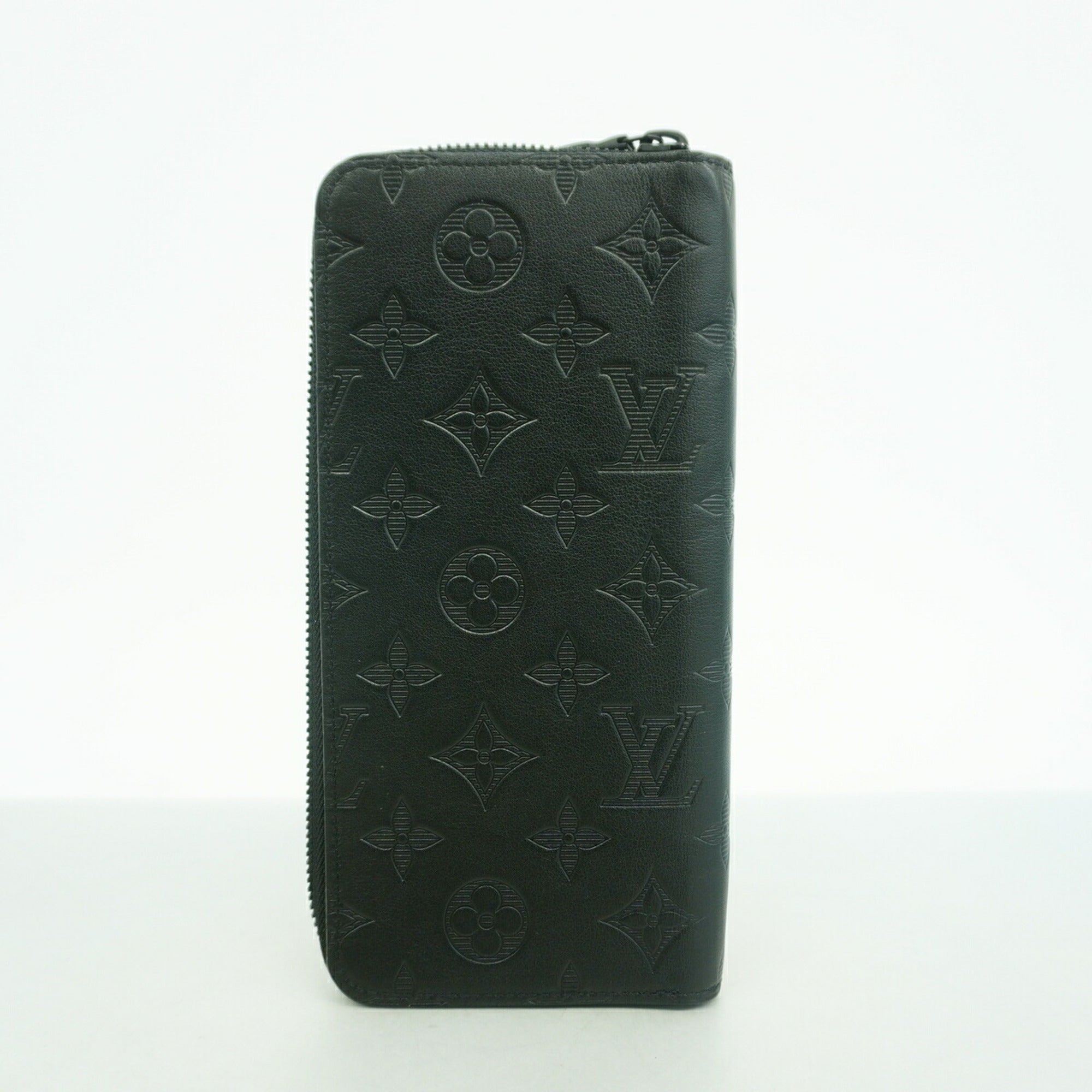 Louis Vuitton Noir Long Wallet (Bi-Fold) (Pre-Owned)
