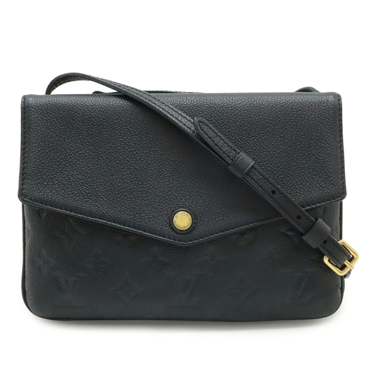 Louis Vuitton Monogram Empreinte Black Noir Monogram Empreinte Shoulder Bag (Pre-Owned)