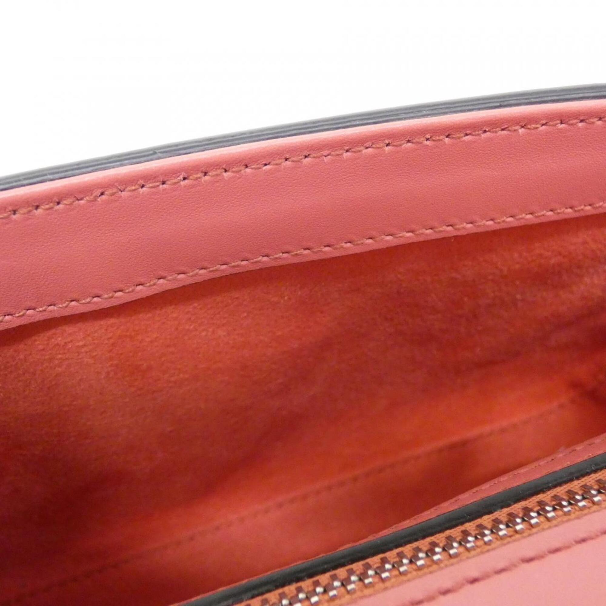 Gucci Pink Leather Handbag (Pre-Owned)