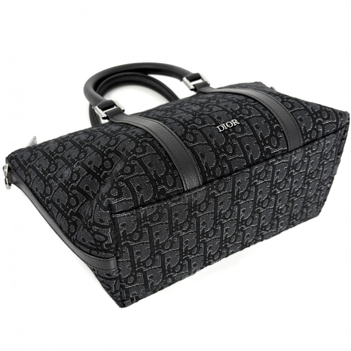Christian Dior Black Canvas Shoulder Bag (Pre-Owned)