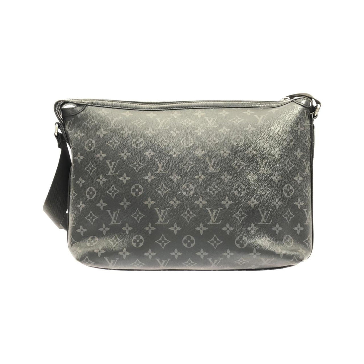 Louis Vuitton Black Coated Canvas Shoulder Bag (Pre-Owned)