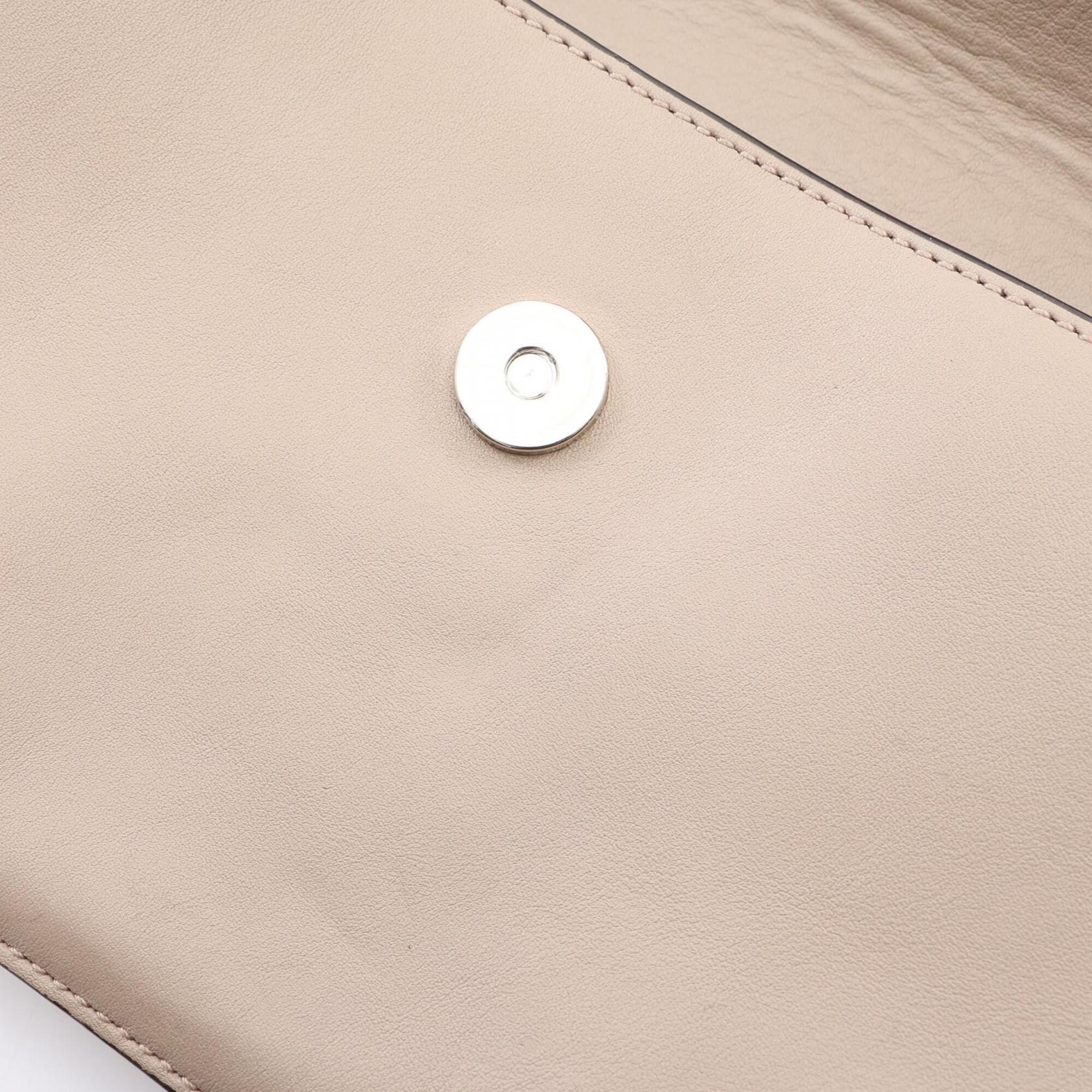 Chloé Beige Leather Suede Handbag Shoulder Bag (Pre-Owned)