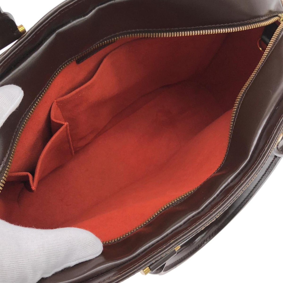 Louis Vuitton Ebene Coated Canvas Handbag (Pre-Owned)
