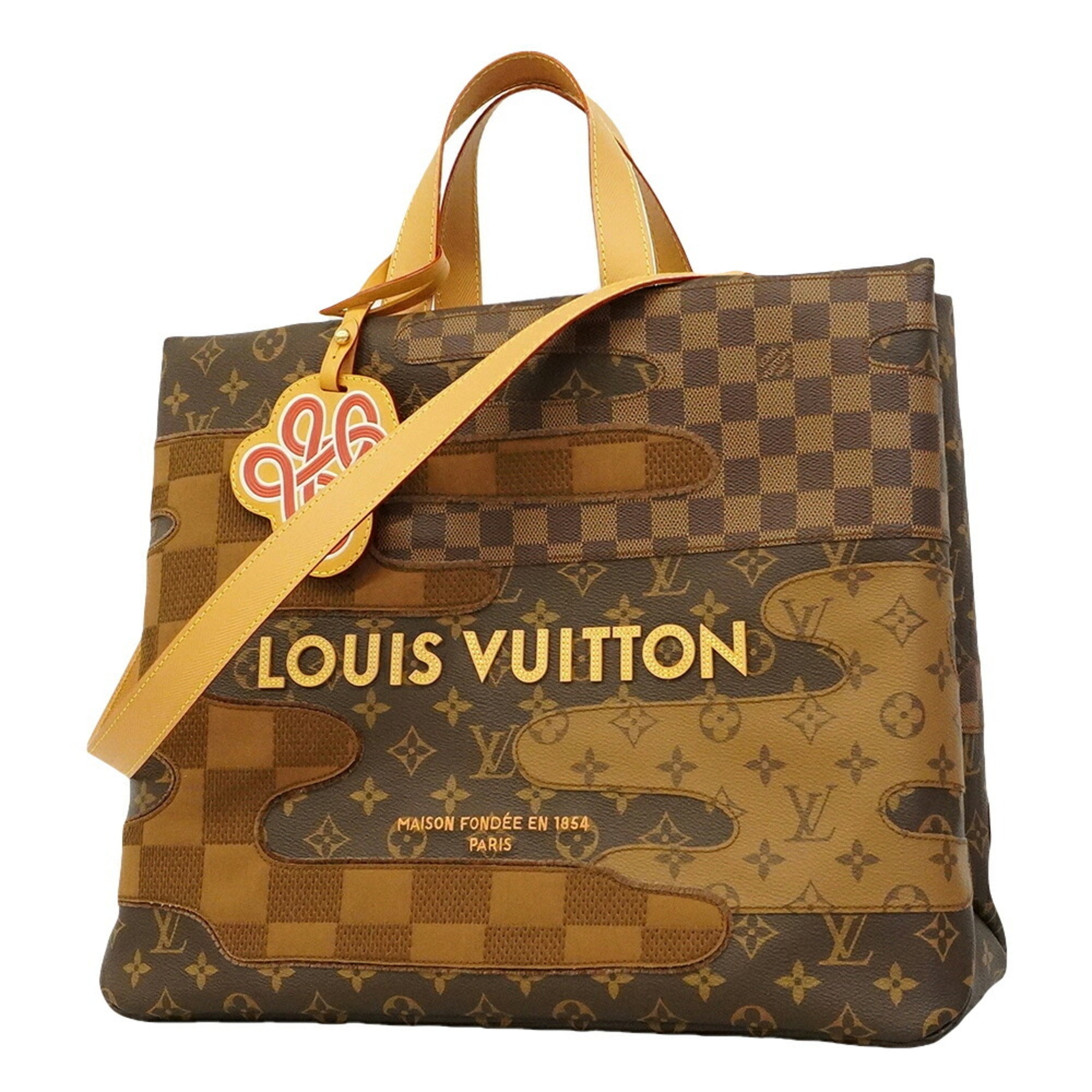 Louis Vuitton Brown Tote Bag (Pre-Owned)