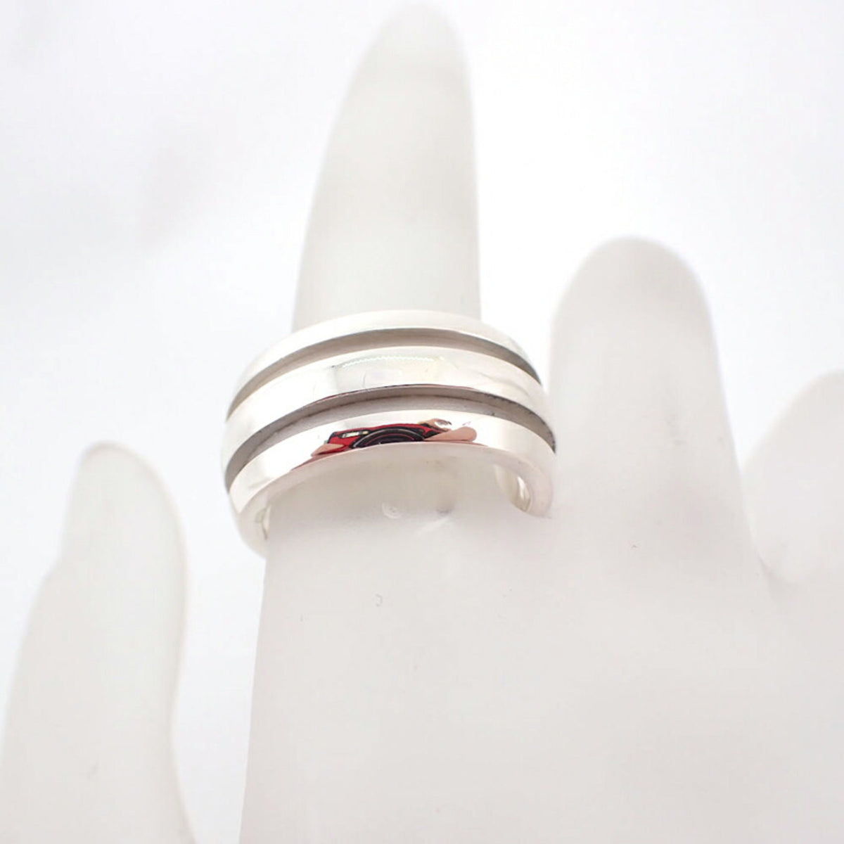 Tiffany Sterling Silver 925 Band Ring (Pre-Owned)