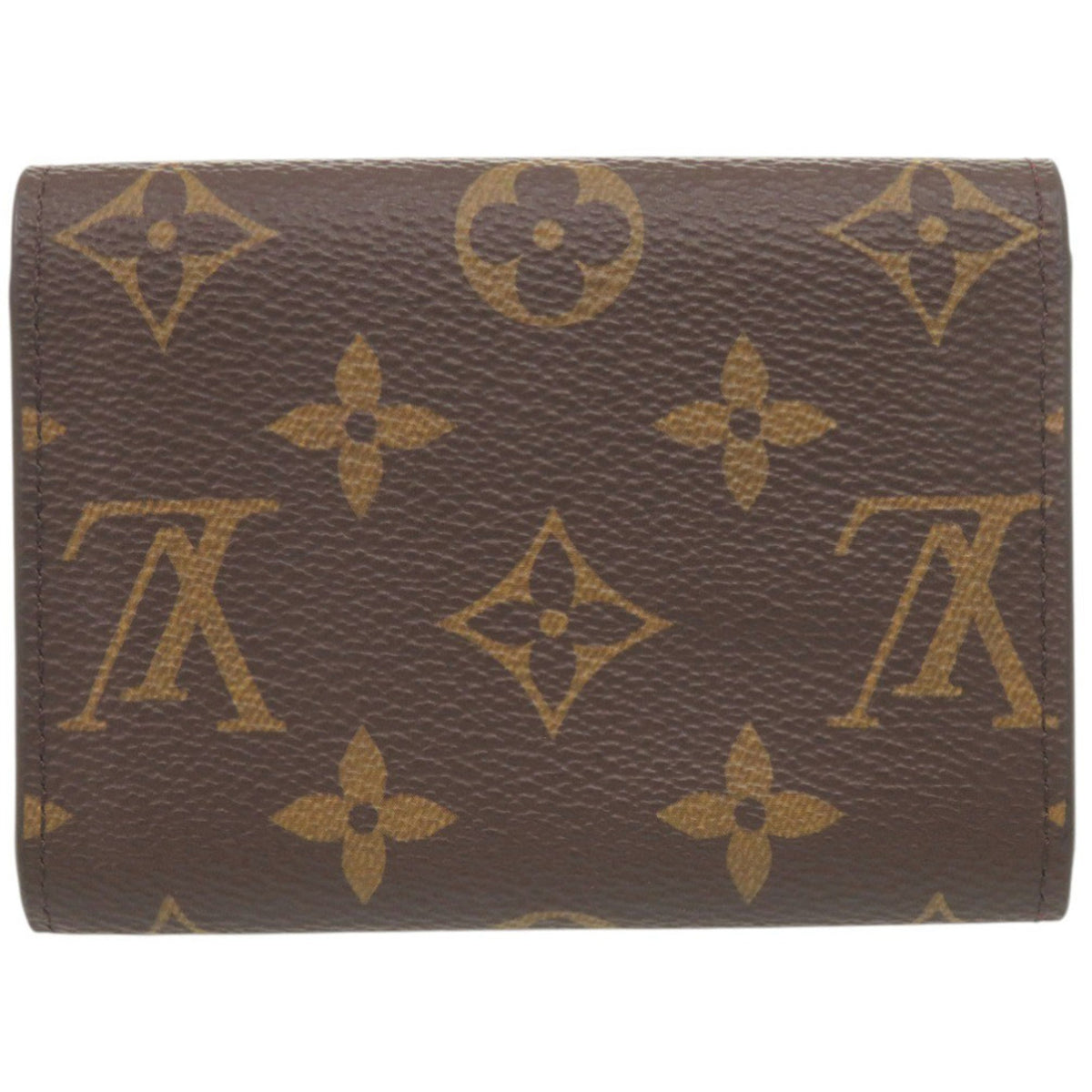 Louis Vuitton Brown Fuchsia Monogram Monogram Wallet (Bi-Fold) (Pre-Owned)