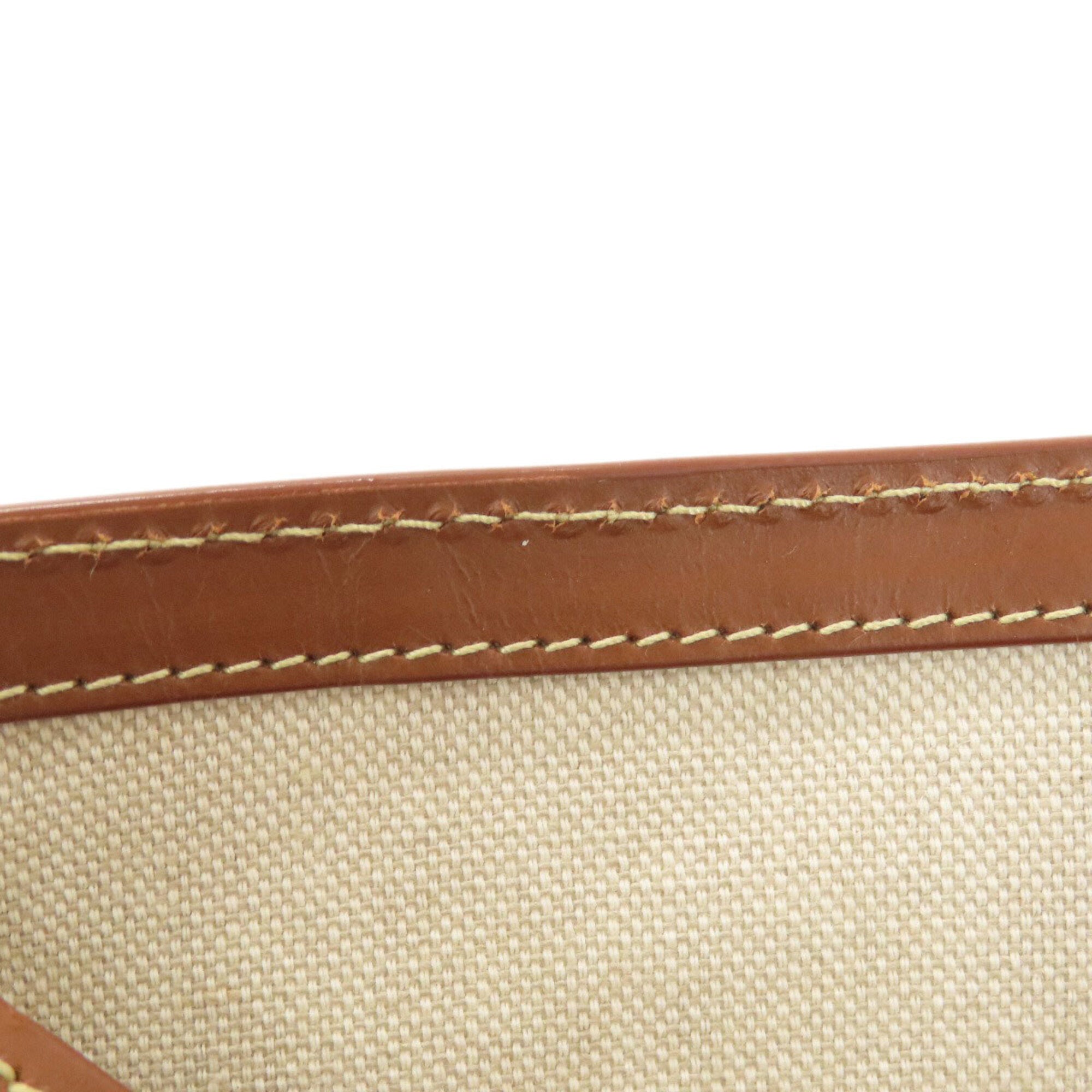 Jimmy Choo Brown Raffia Leather Tote Bag (Pre-Owned)
