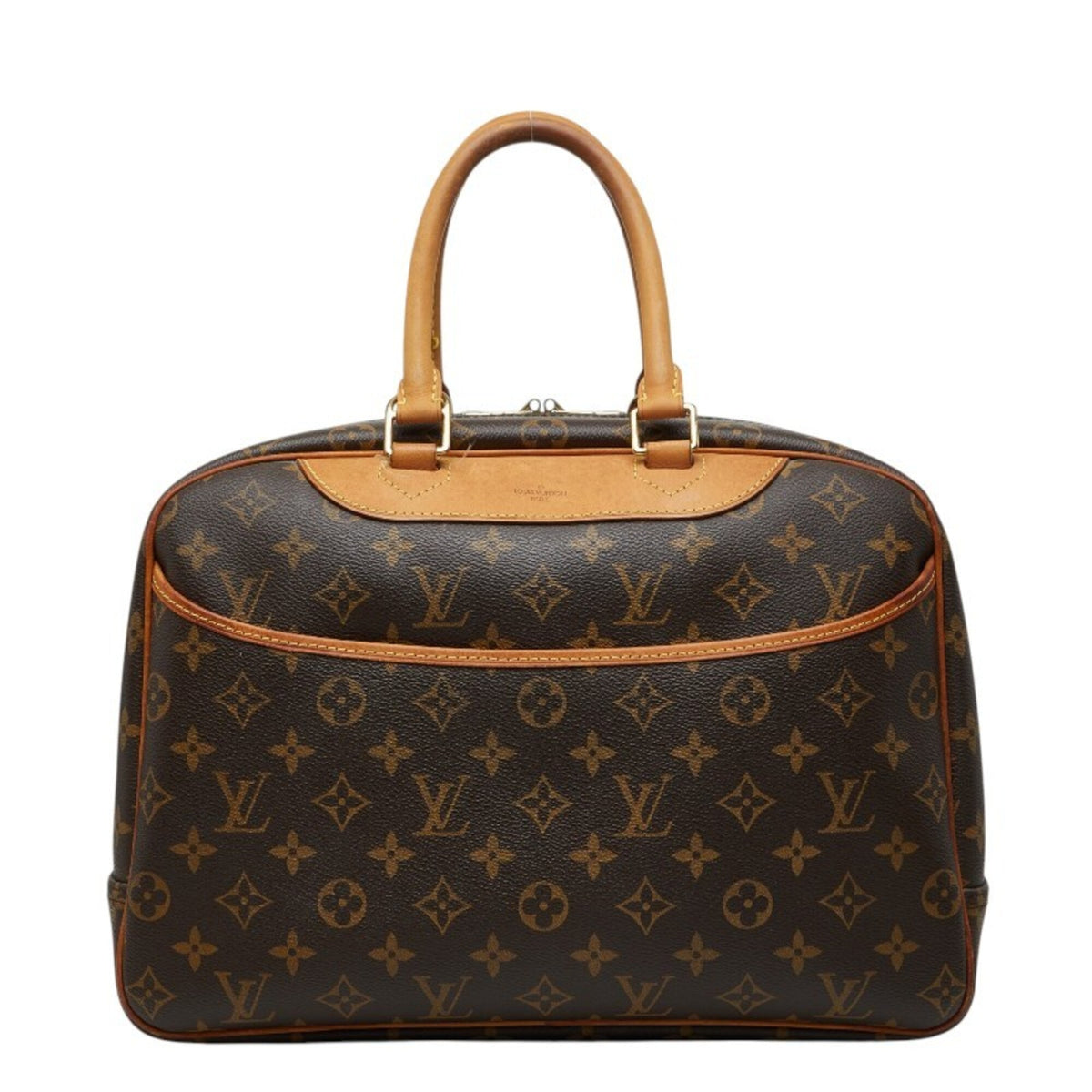 Louis Vuitton Brown Monogram Pvc Leather Handbag (Pre-Owned)