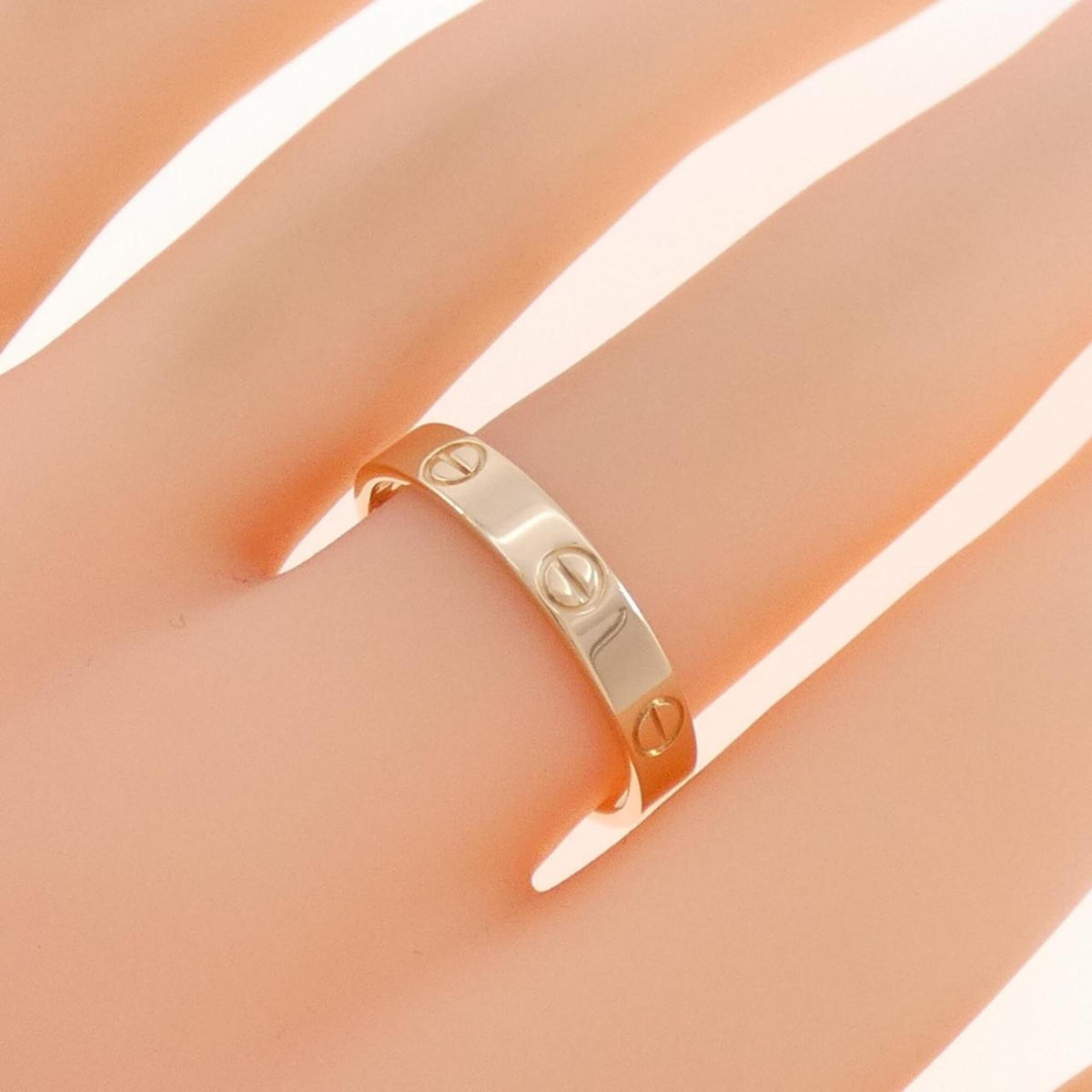 Cartier Pink Gold (18K) Band Ring (Pre-Owned)