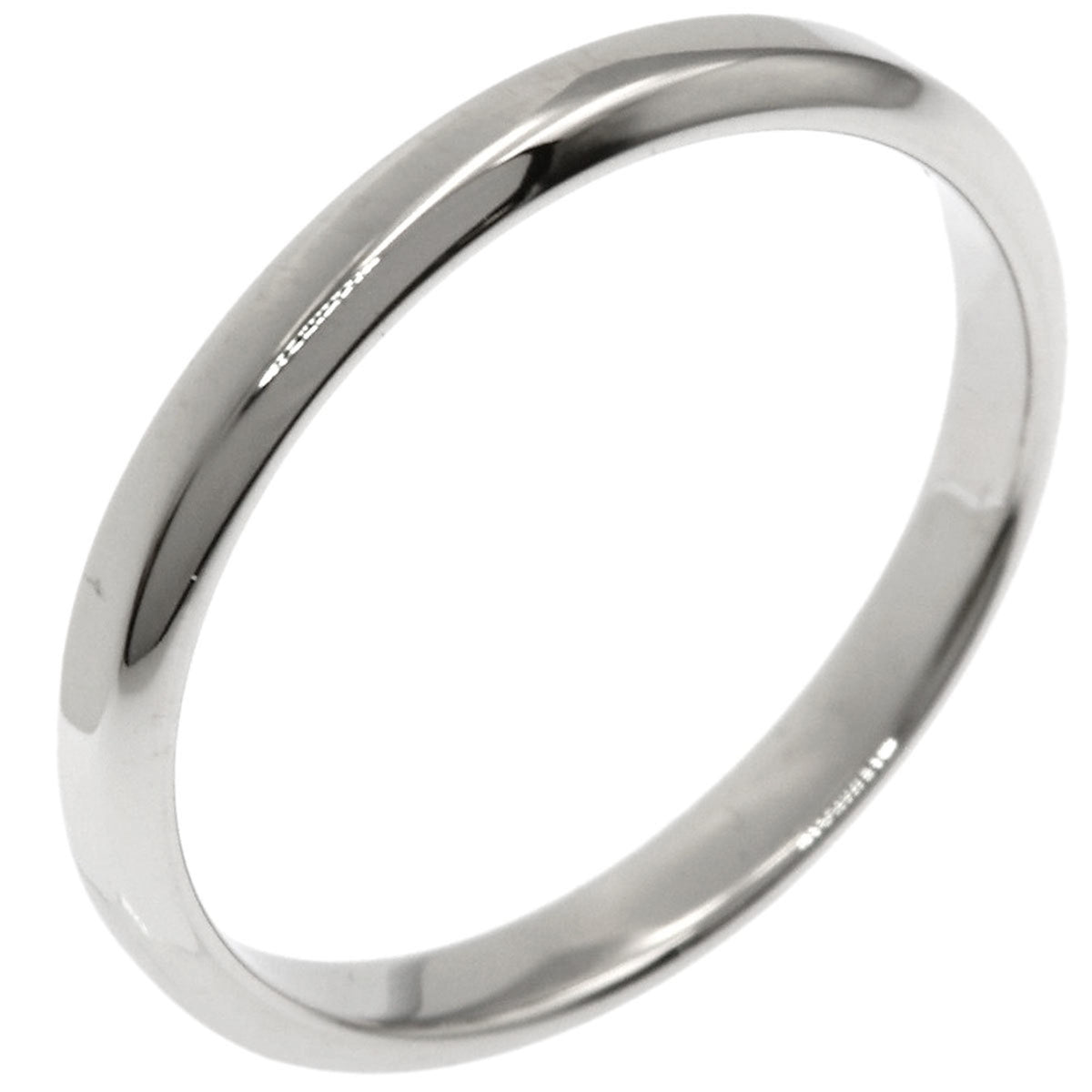 Van Cleef & Arpels Platinum 950 Band Ring (Pre-Owned)