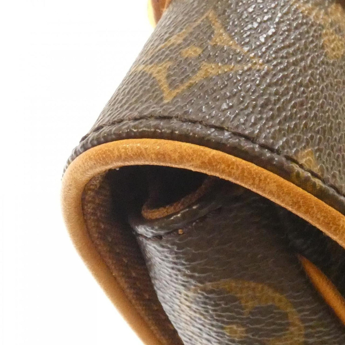 Louis Vuitton Brown Coated Canvas Backpack (Pre-Owned)