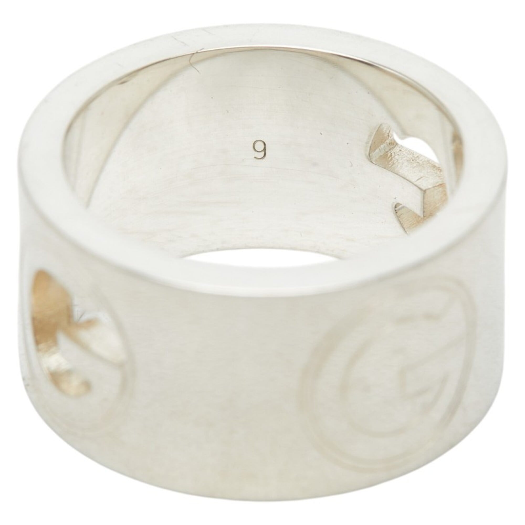 Gucci Silver Silver 925 Band Ring (Pre-Owned)