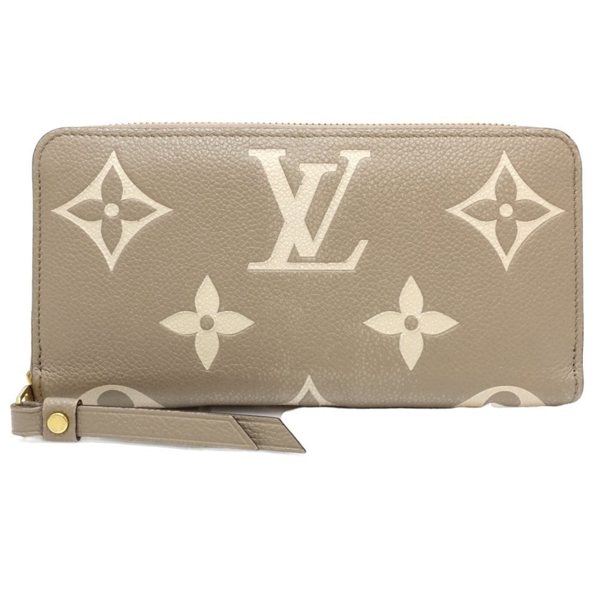 Louis Vuitton Monogram Empreinte Tourterelle Monogram Empreinte Long Wallet (Bi-Fold) (Pre-Owned)