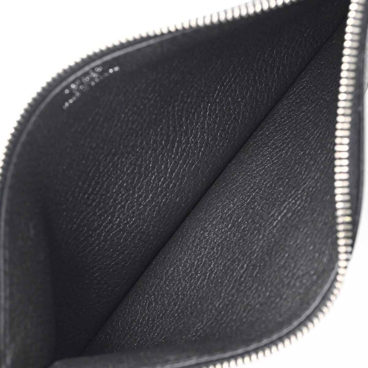 Hermes Black Evercalf Leather Wallet (Bi-Fold) (Pre-Owned)