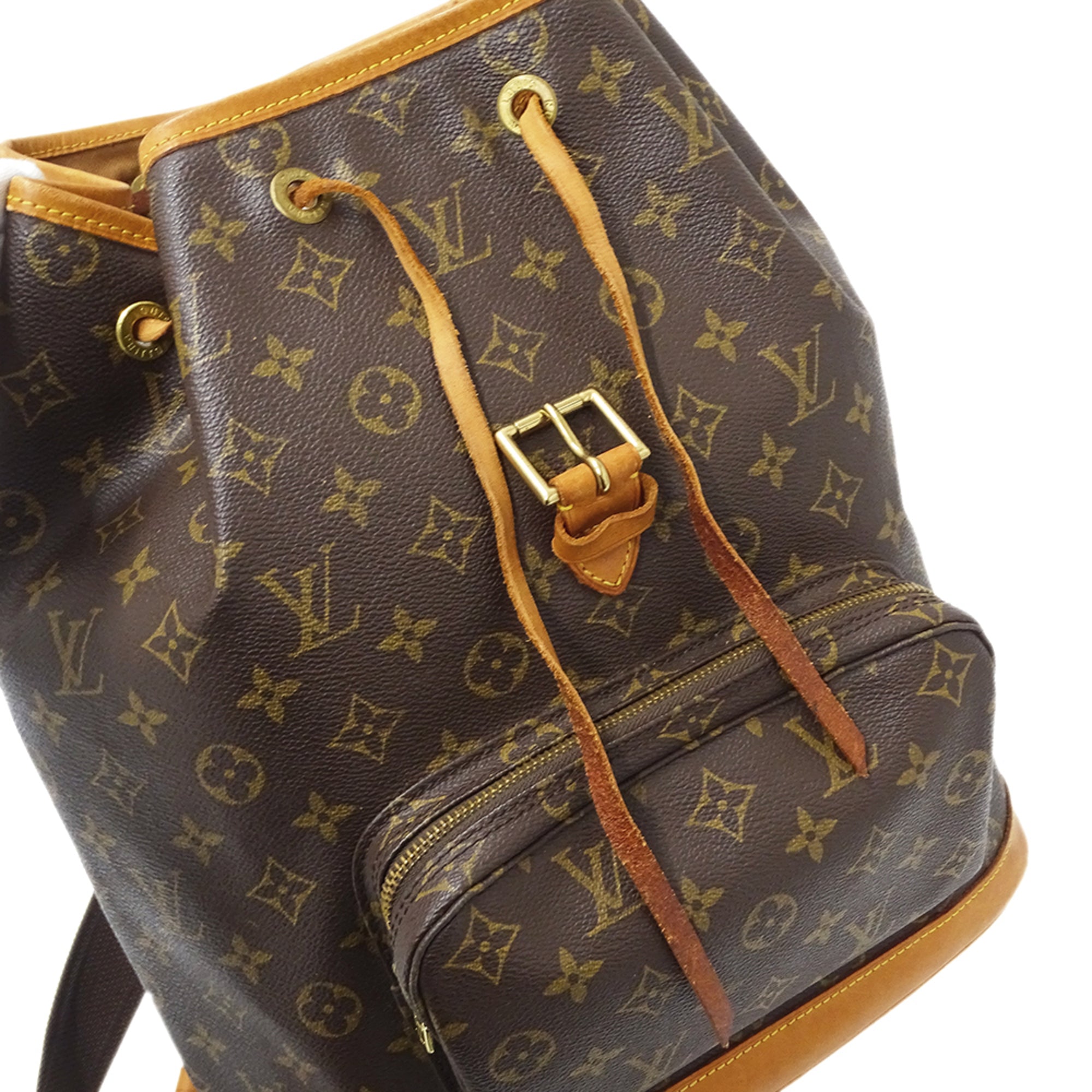 Louis Vuitton Monogram Monogram Canvas Backpack Handbag (Pre-Owned)