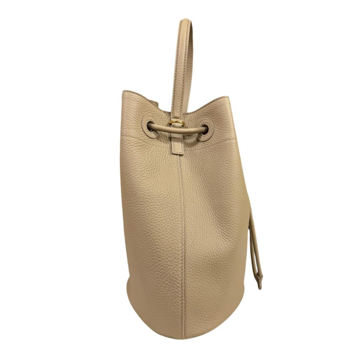 Burberry Beige Leather Shoulder Bag (Pre-Owned)