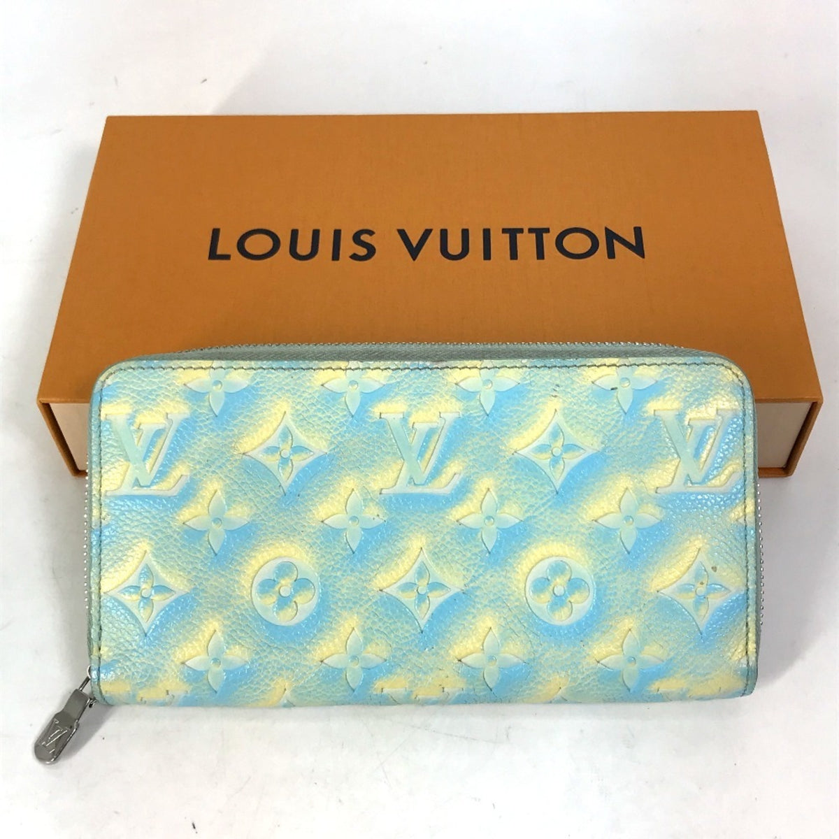 Louis Vuitton Monogram Empreinte Vert Yellow Monogram Empreinte Long Wallet (Bi-Fold) (Pre-Owned)
