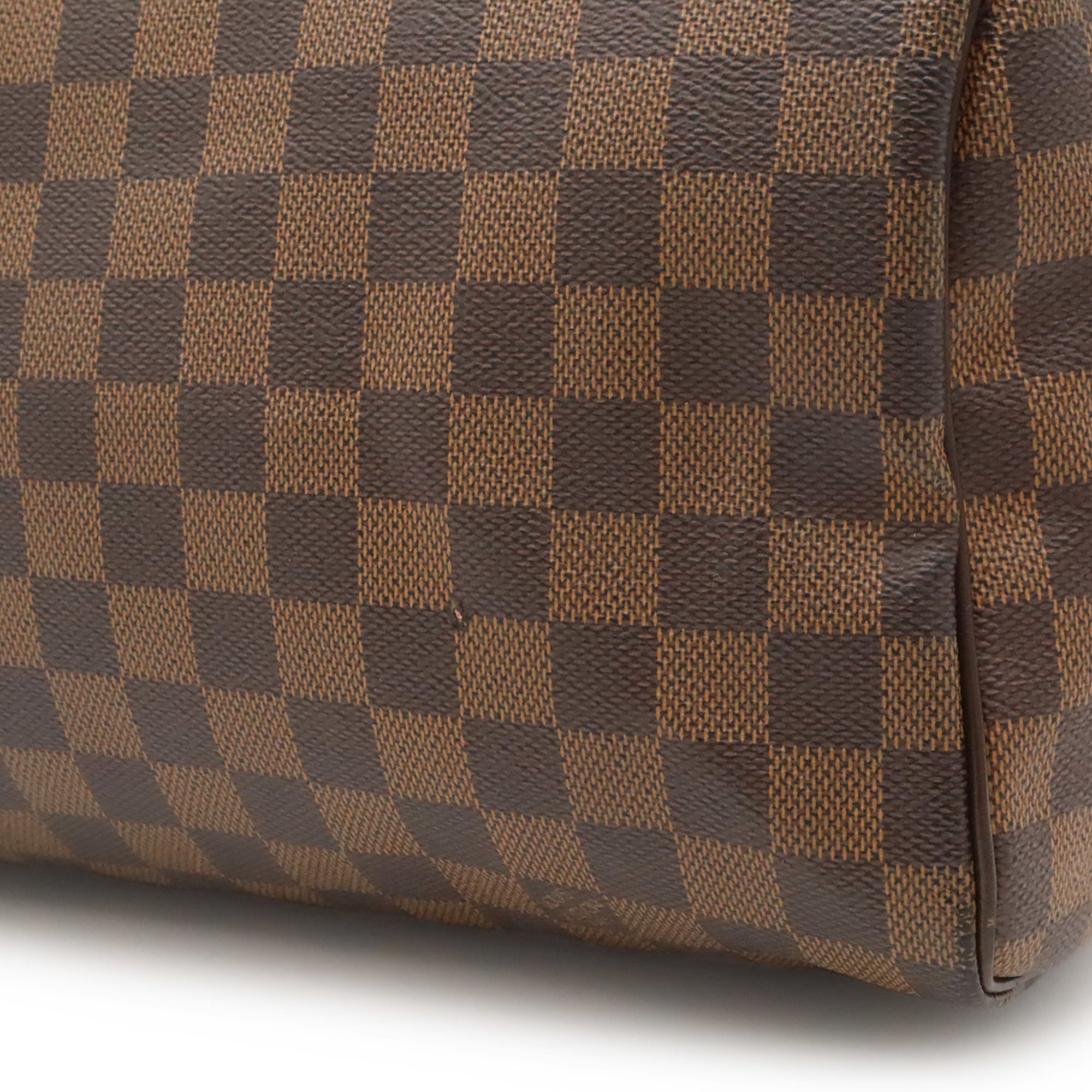 Louis Vuitton Brown Damier Canvas Pvc Damier Canvas Handbag (Pre-Owned)