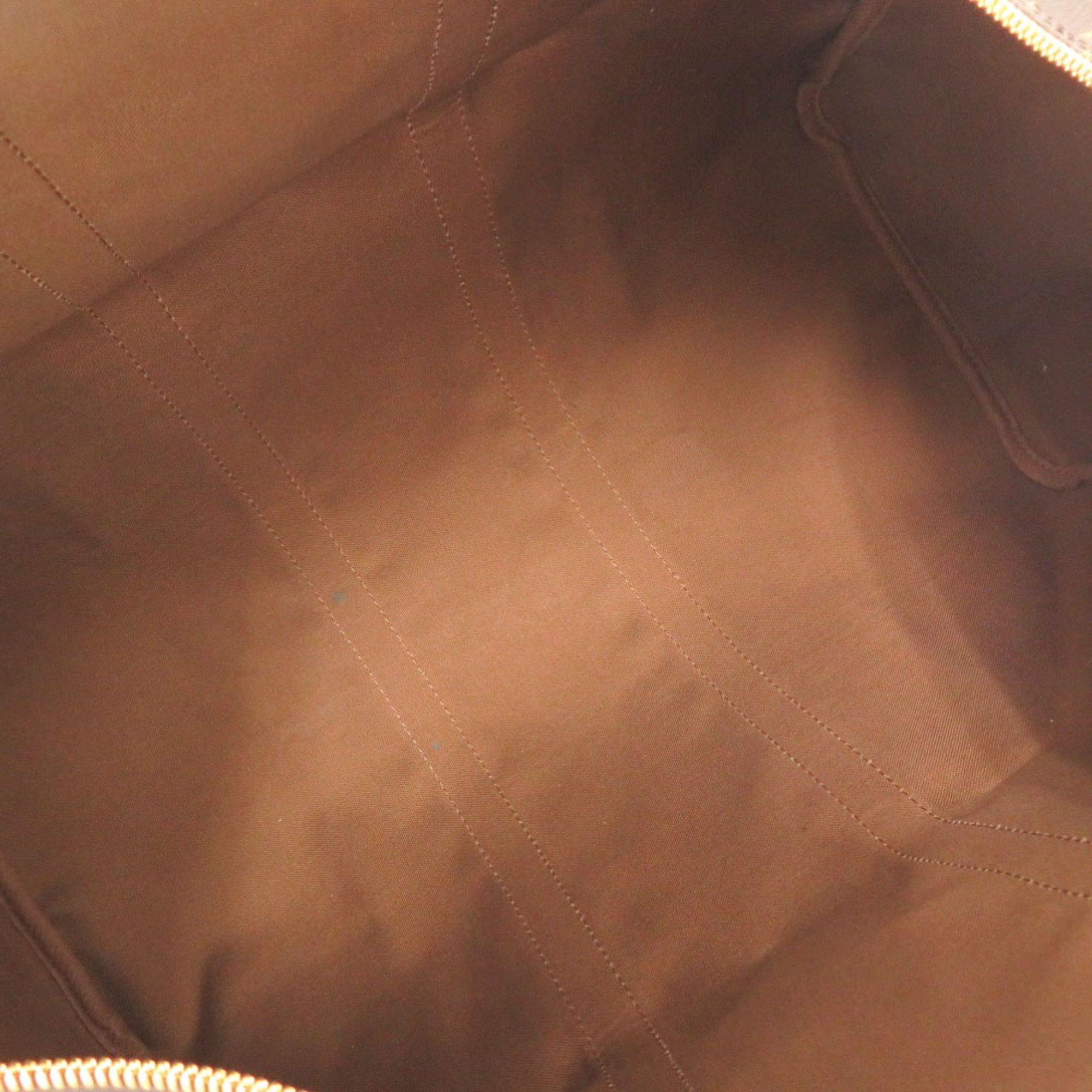 Louis Vuitton Brown Monogram Canvas Boston Bag (Pre-Owned)