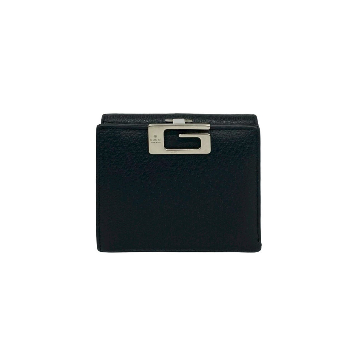 Gucci Black Leather Wallet (Bi-Fold) (Pre-Owned)