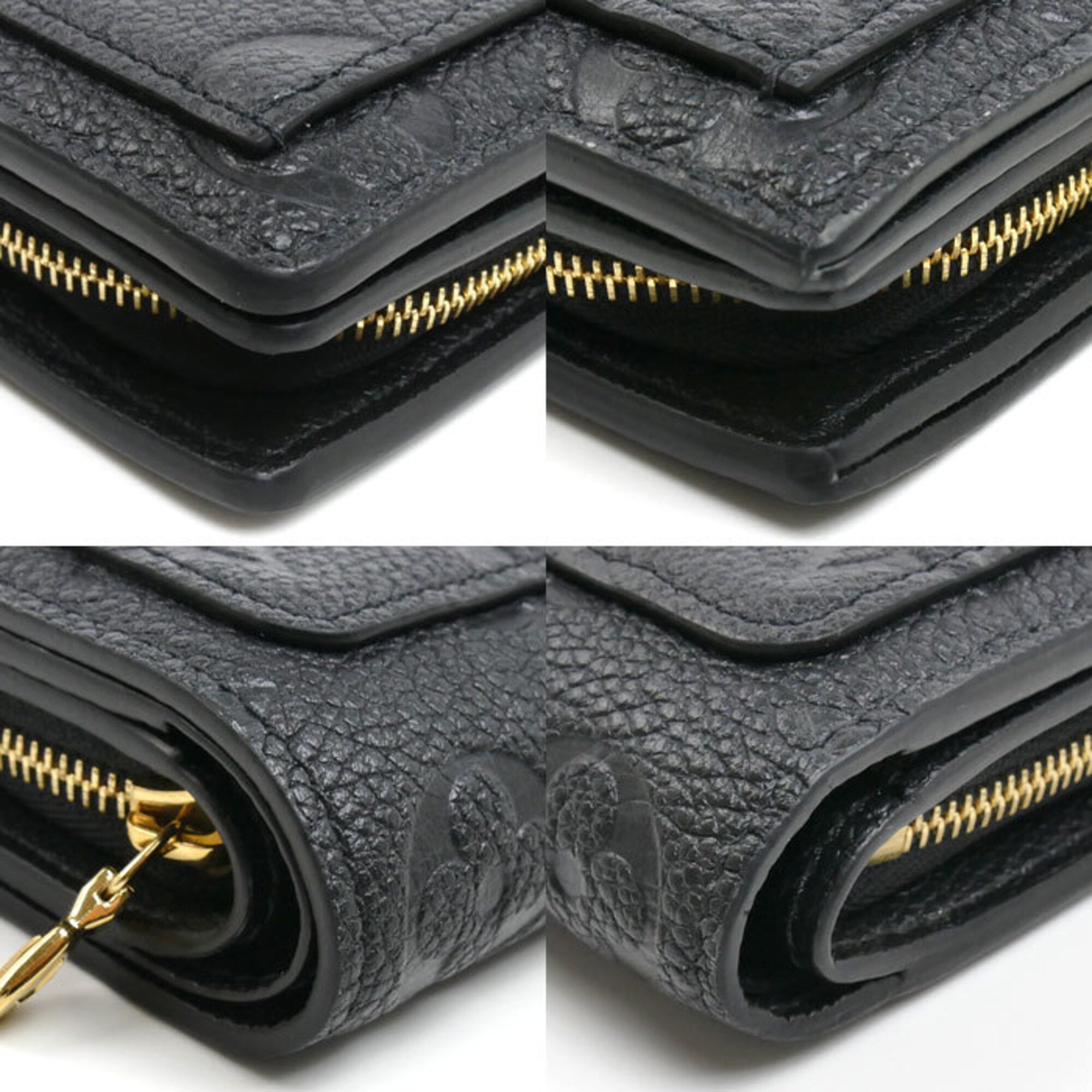 Louis Vuitton Noir Monogram Empreinte Wallet (Bi-Fold) (Pre-Owned)
