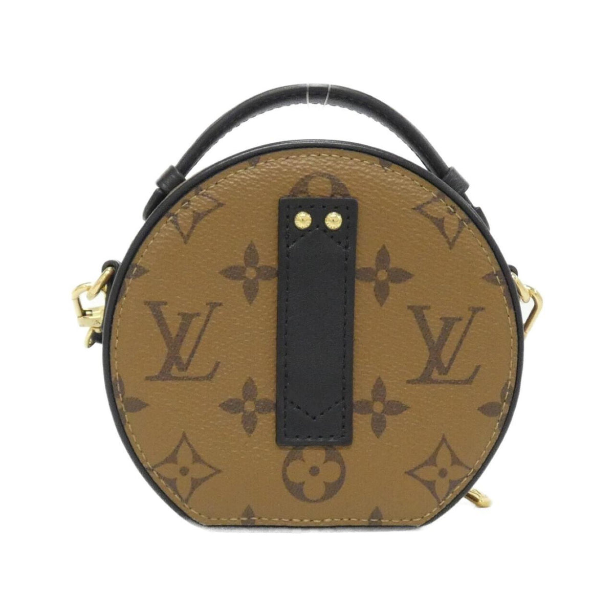 Louis Vuitton Monogram Reverse Marron Coated Canvas Shoulder Bag (Pre-Owned)