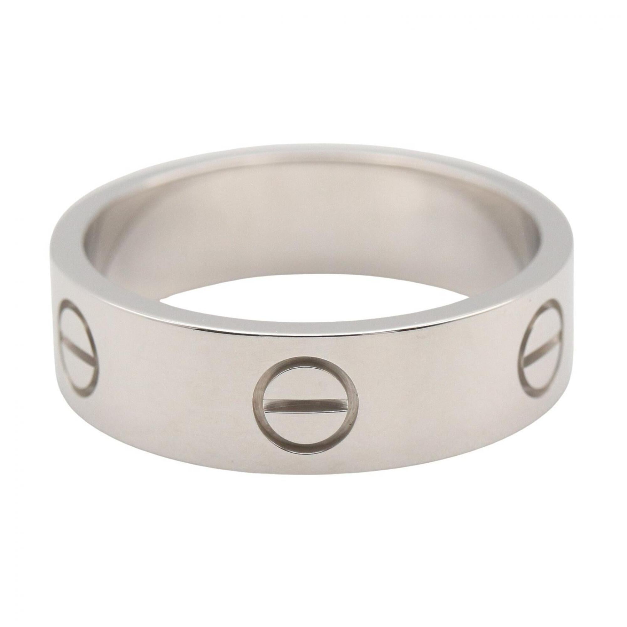 Cartier White Gold White Gold (18K) Band Ring (Pre-Owned)