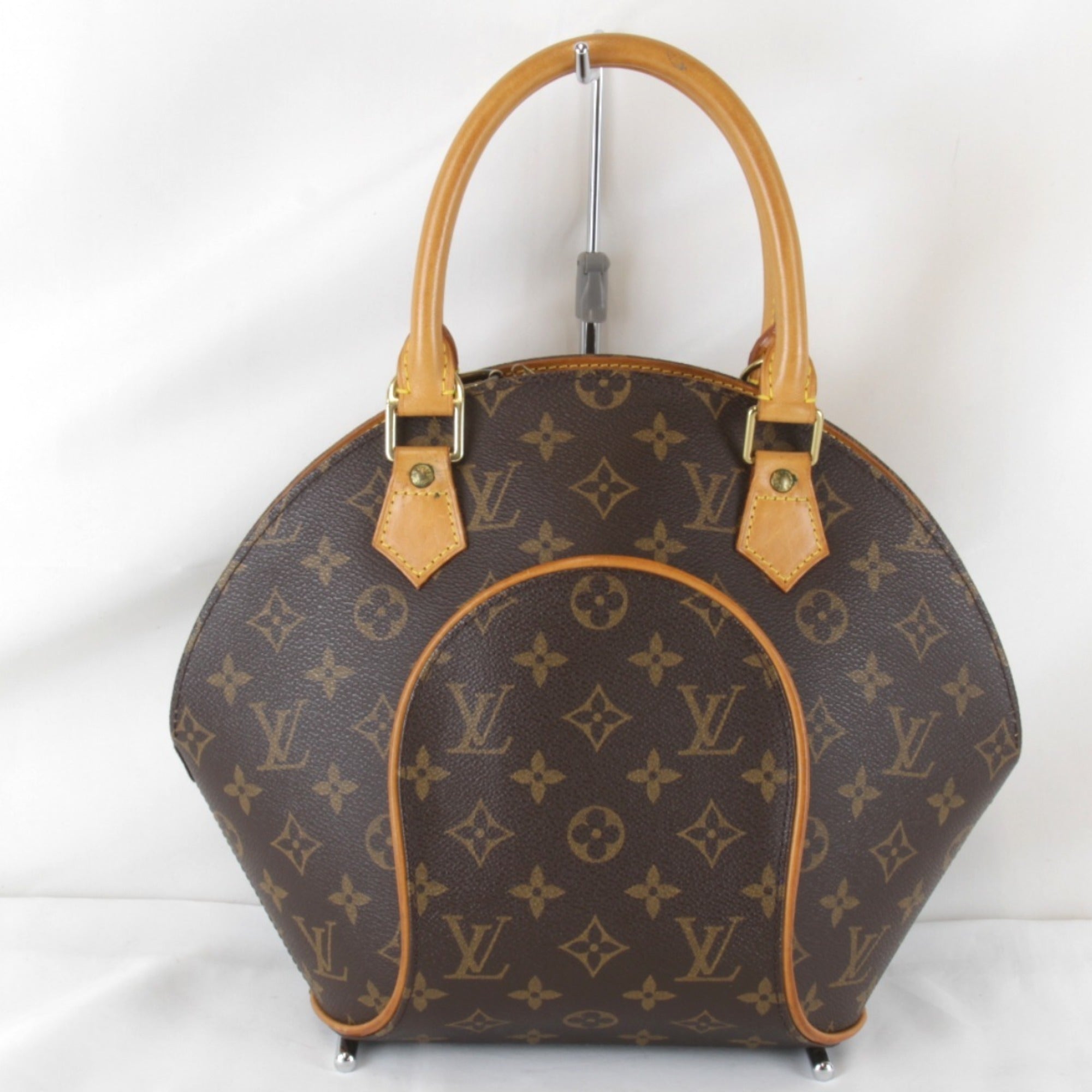 Louis Vuitton Brown Monogram Canvas Handbag (Pre-Owned)