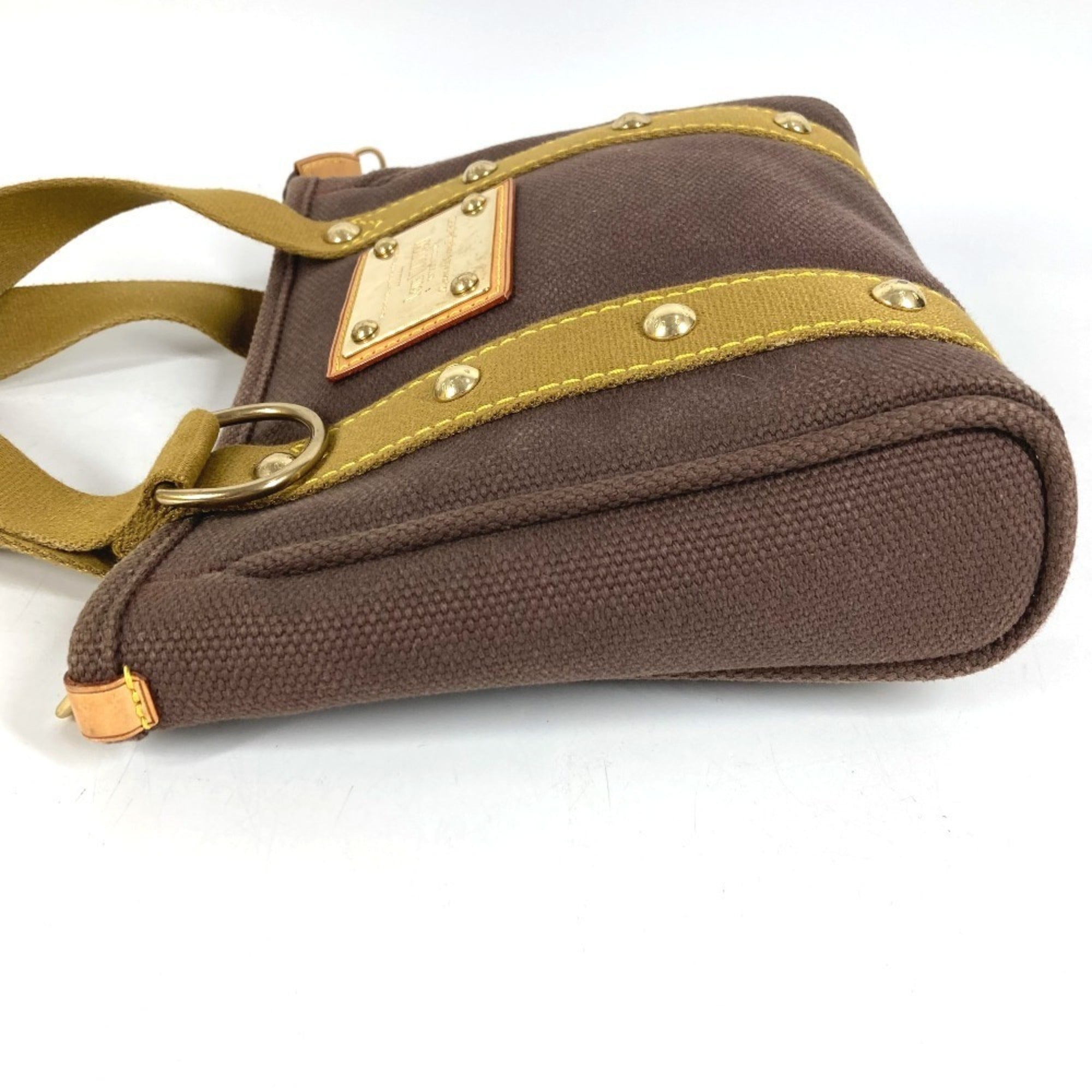 Louis Vuitton Brown Canvas Handbag Tote Bag (Pre-Owned)