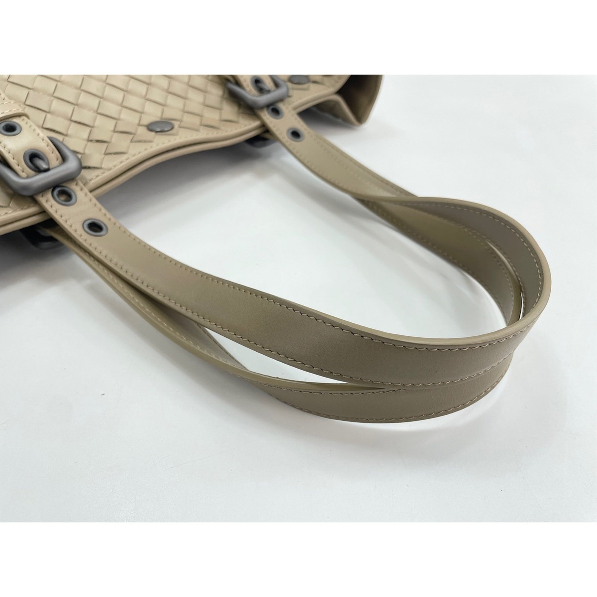 Bottega Veneta Intrecciato Brown Intrecciato Tote Bag (Pre-Owned)
