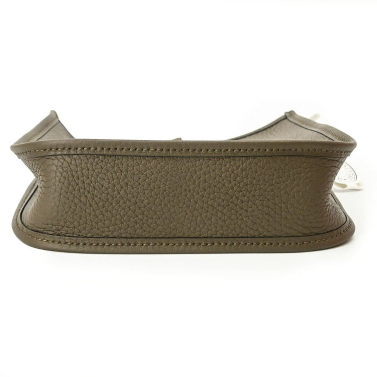 Hermes Evelyne Vert Taurillon Clemence Leather Shoulder Bag (Pre-Owned)