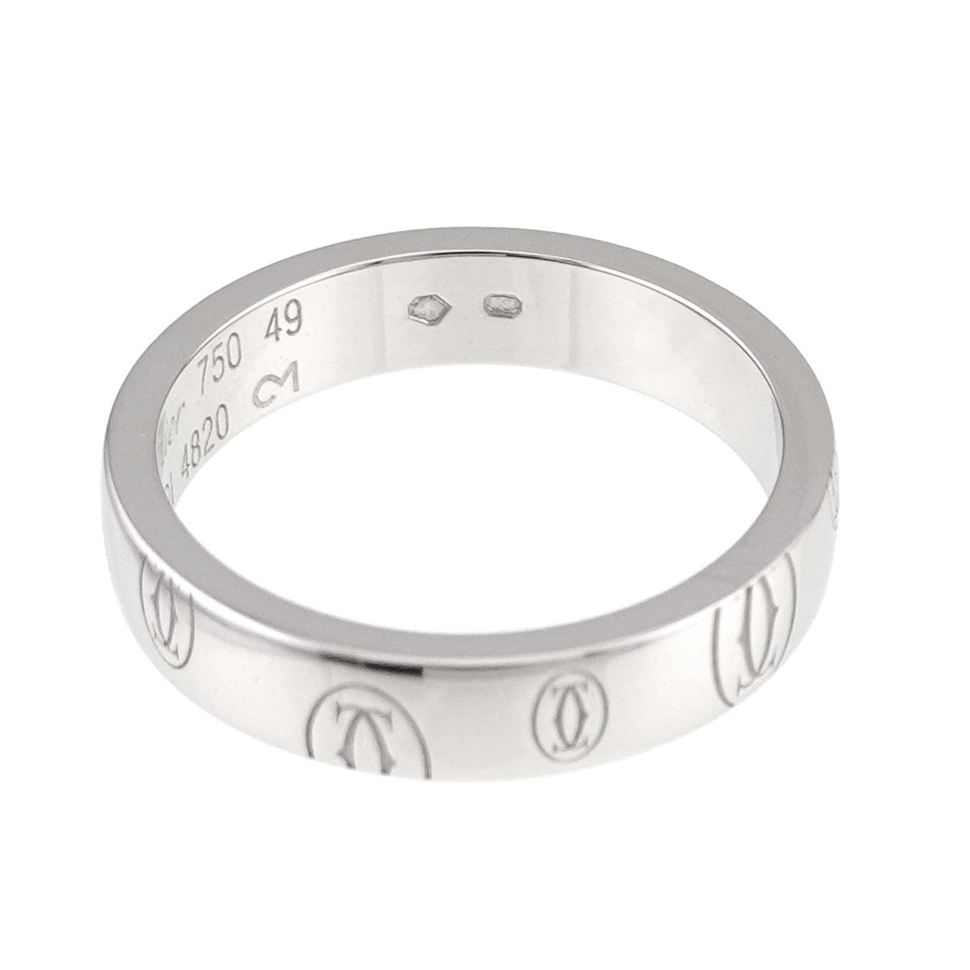 Cartier White Gold (18K) Band Ring (Pre-Owned)