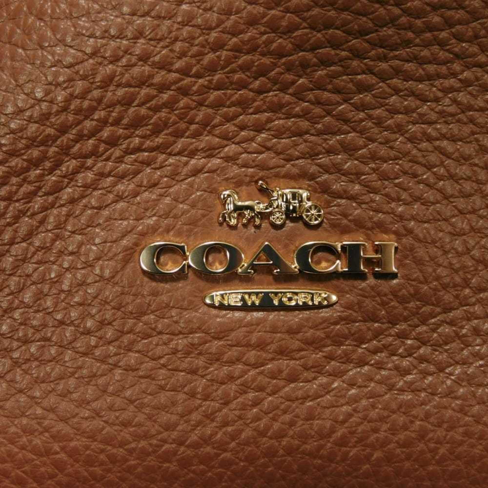 Coach Brown Shoulder Bag (Pre-Owned)