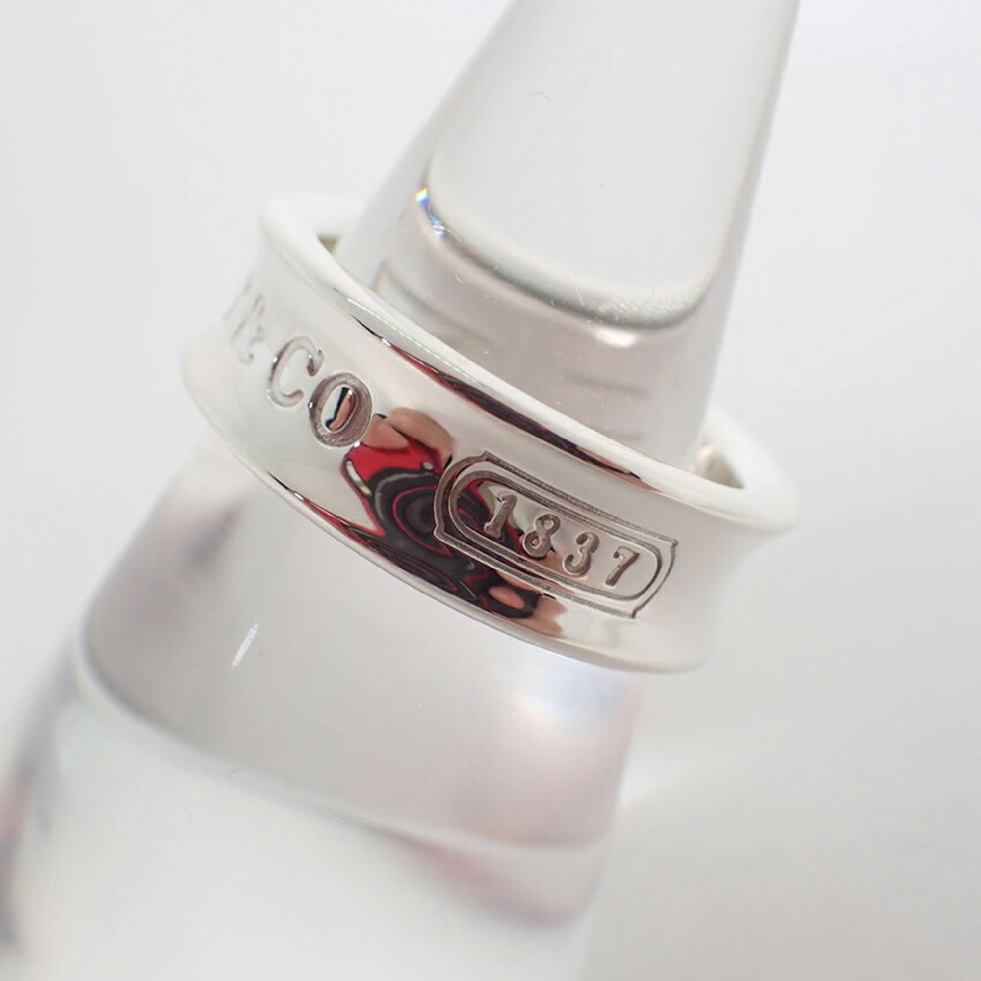 Tiffany Sterling Silver 925 Band Ring (Pre-Owned)