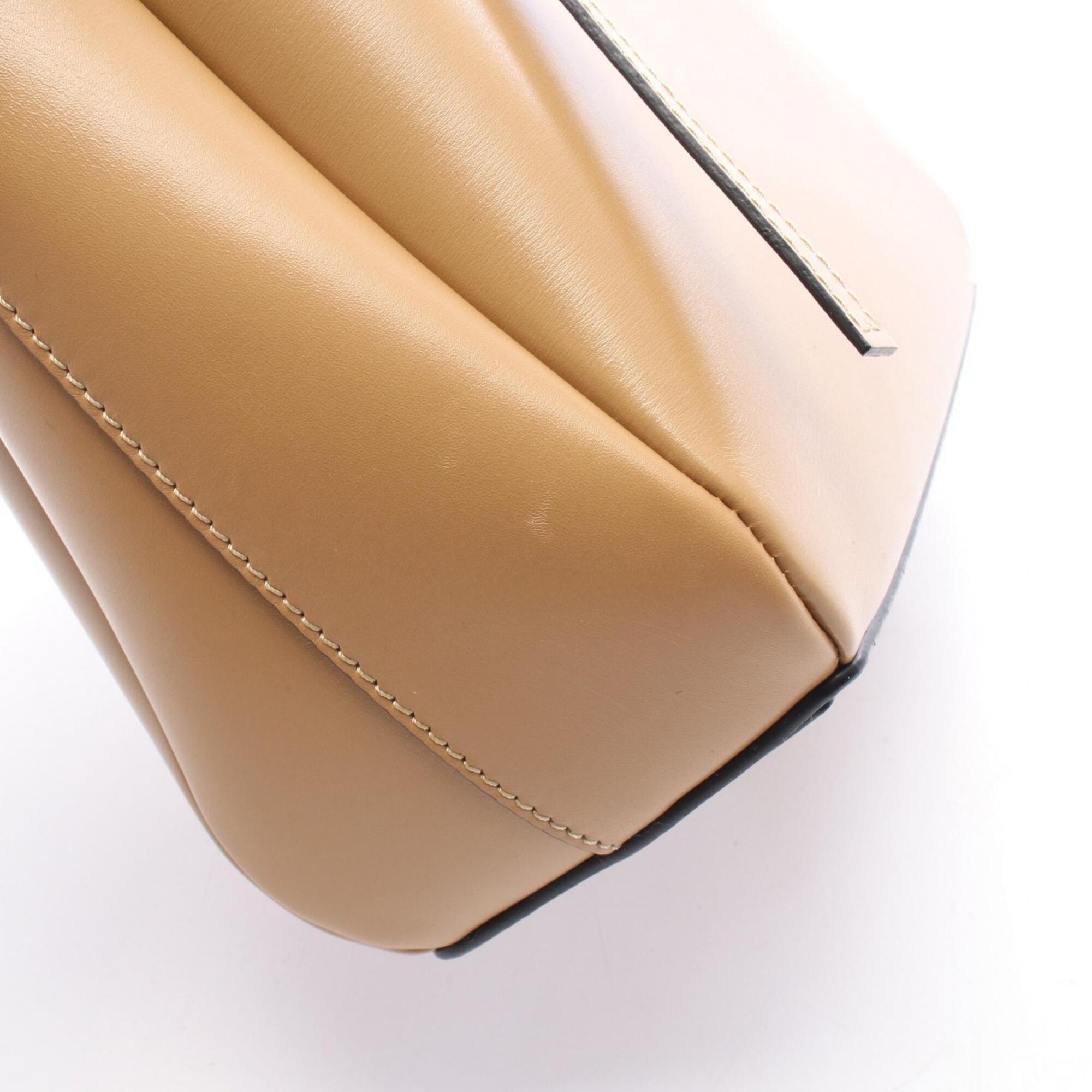 Loewe Beige Leather Handbag (Pre-Owned)