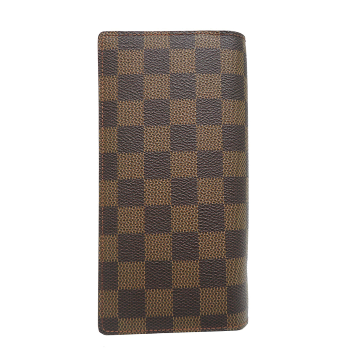 Louis Vuitton Brown Damier Canvas Long Wallet (Bi-Fold) (Pre-Owned)