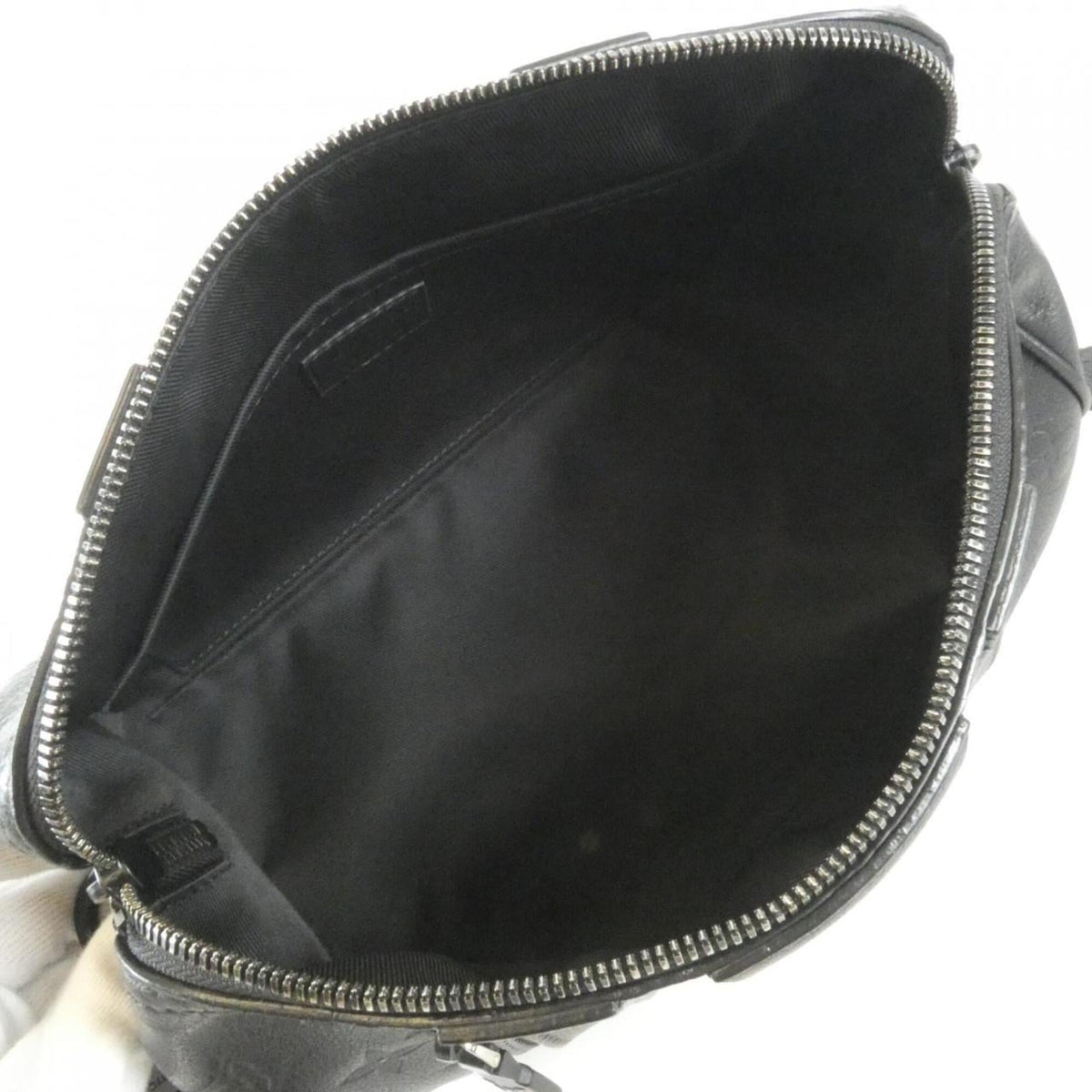 Louis Vuitton Black Leather Boston Bag (Pre-Owned)