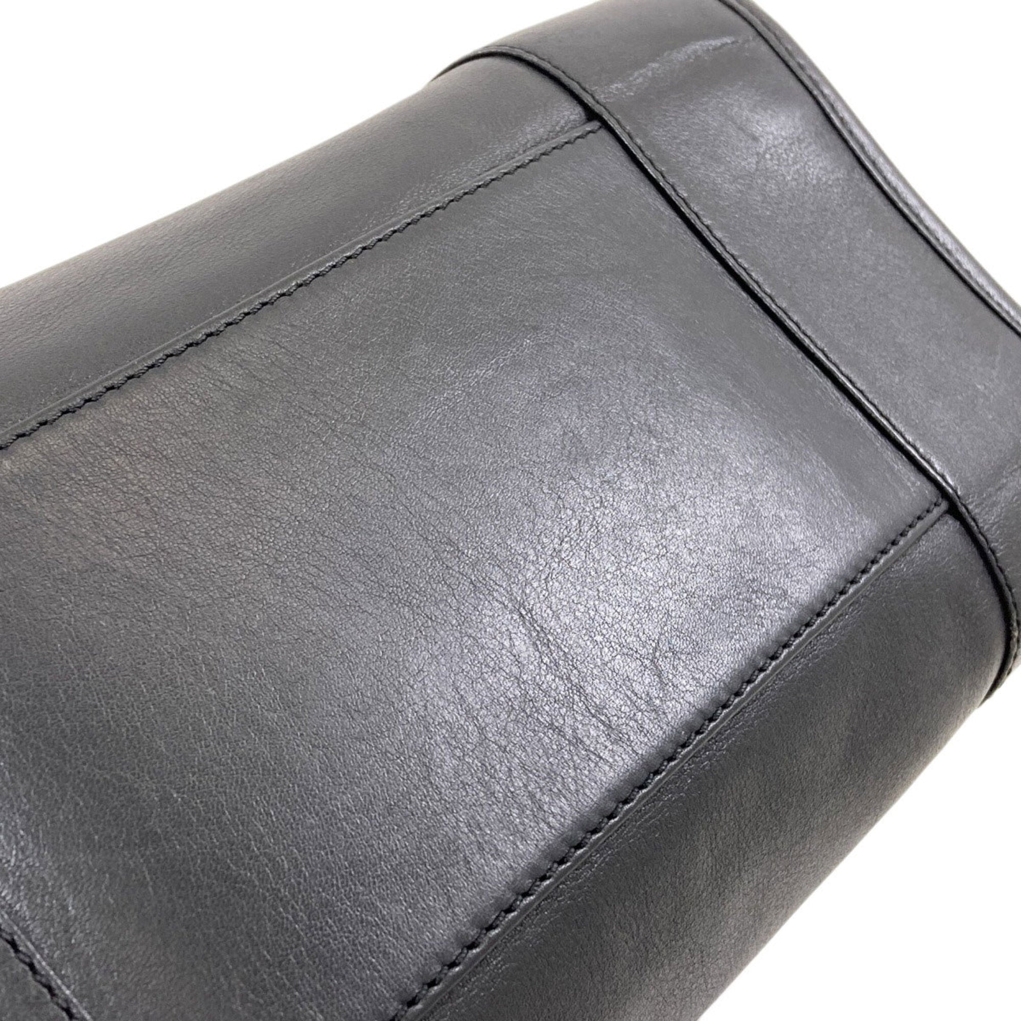 Loewe Black Leather Handbag (Pre-Owned)